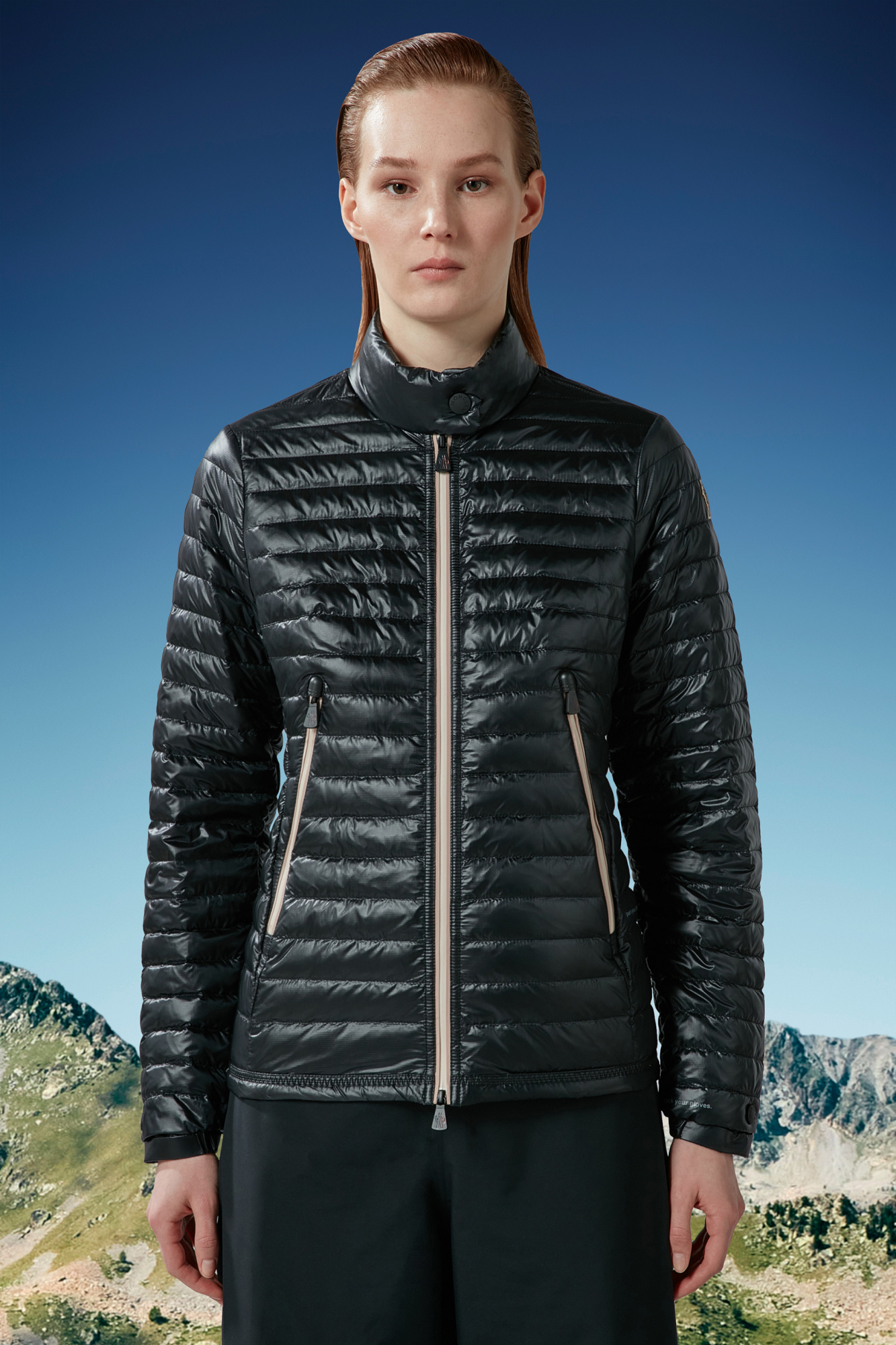 Moncler Pointax Padded Jacket In Black