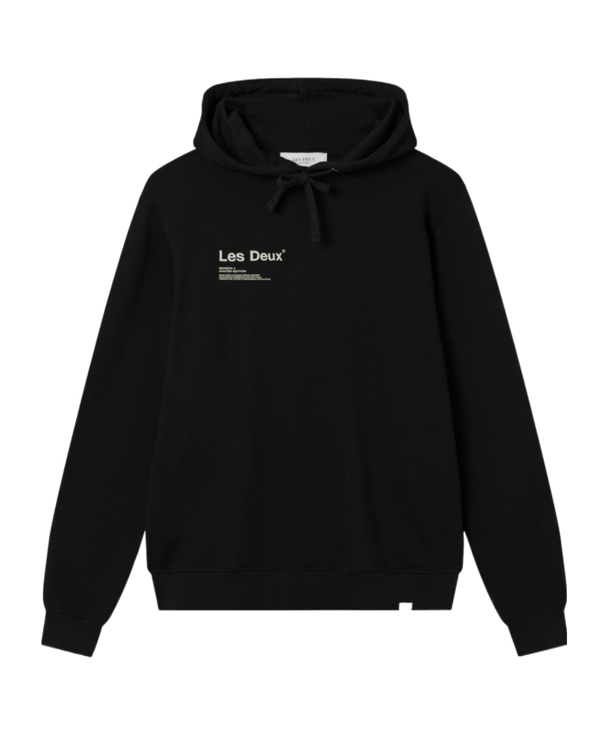 Les Deux Logo Sweater In Black
