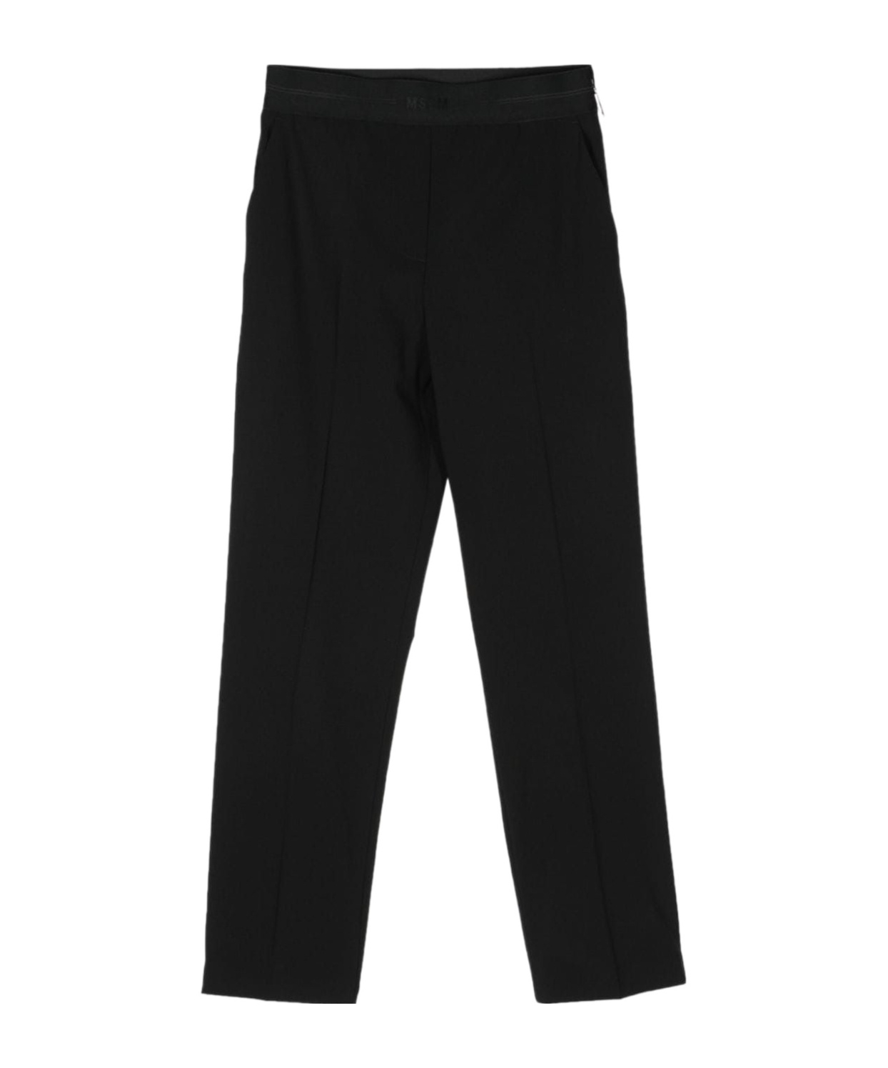 Msgm Casual Trousers In Black