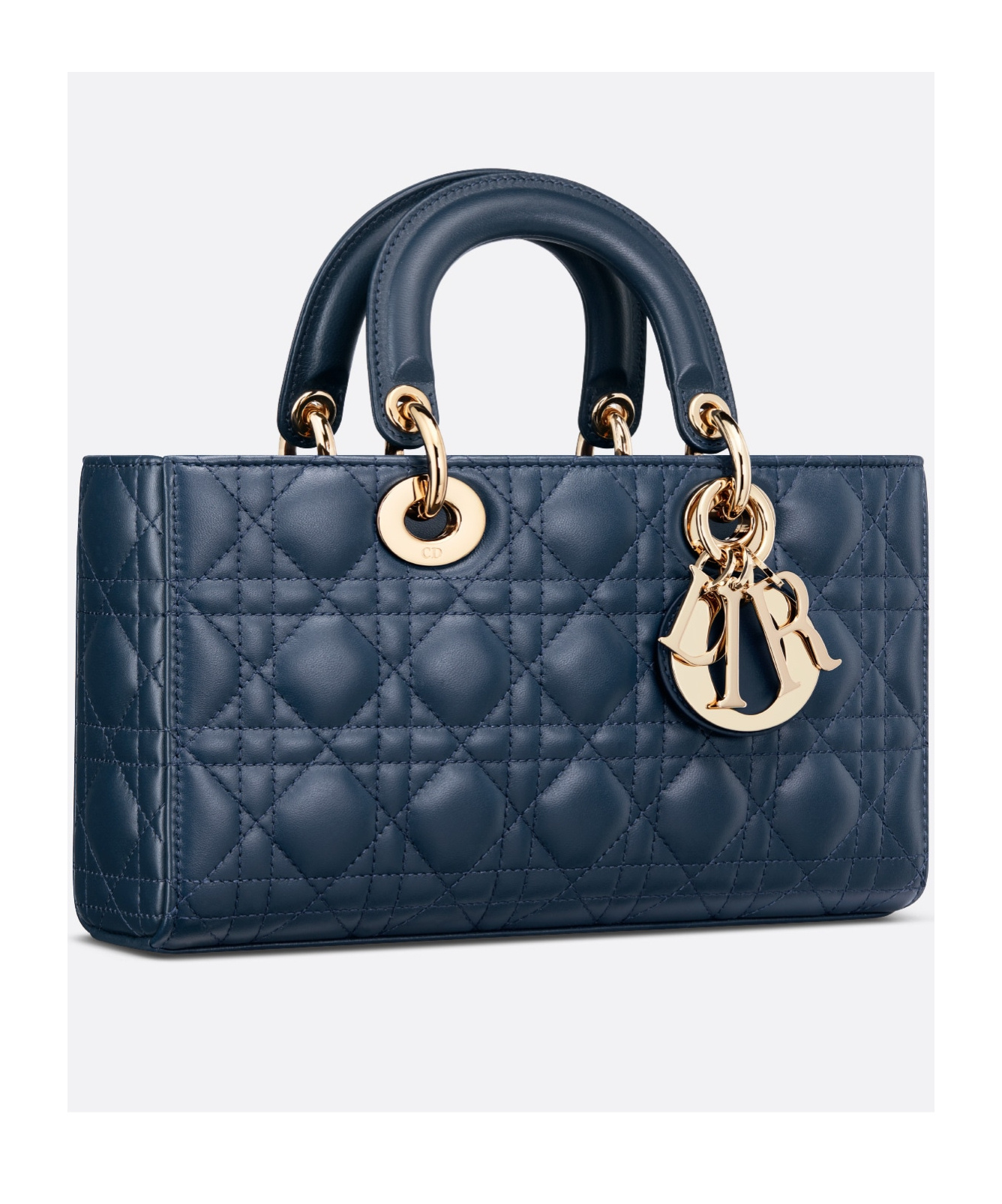 Dior Medium Lady D-joy Shoulder Bag In Blue