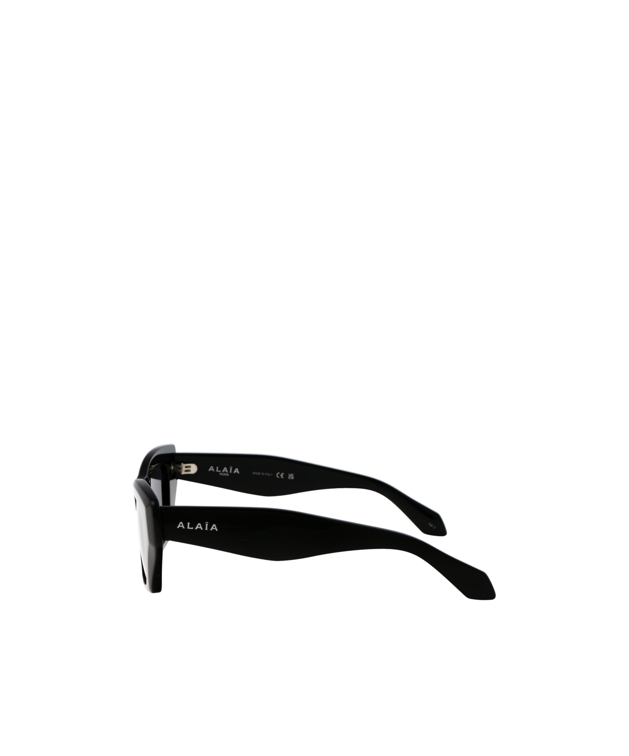 Alaïa Alaia 00 Black Black Grey Acetate Sunglasses In Black
