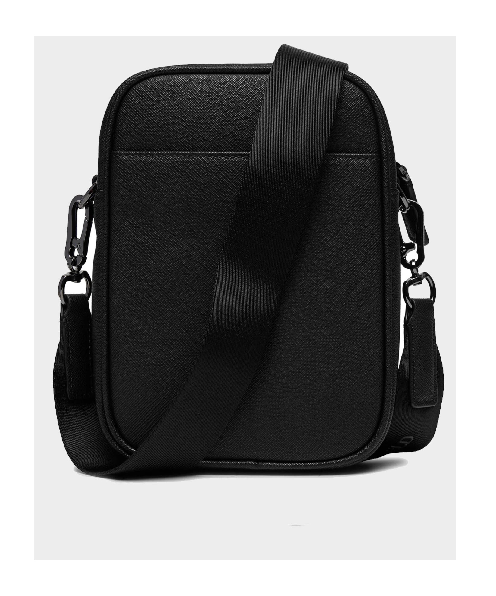 Karl Lagerfeld K/ikonik 2.0 Kore Textured Shoulder Bag In Black