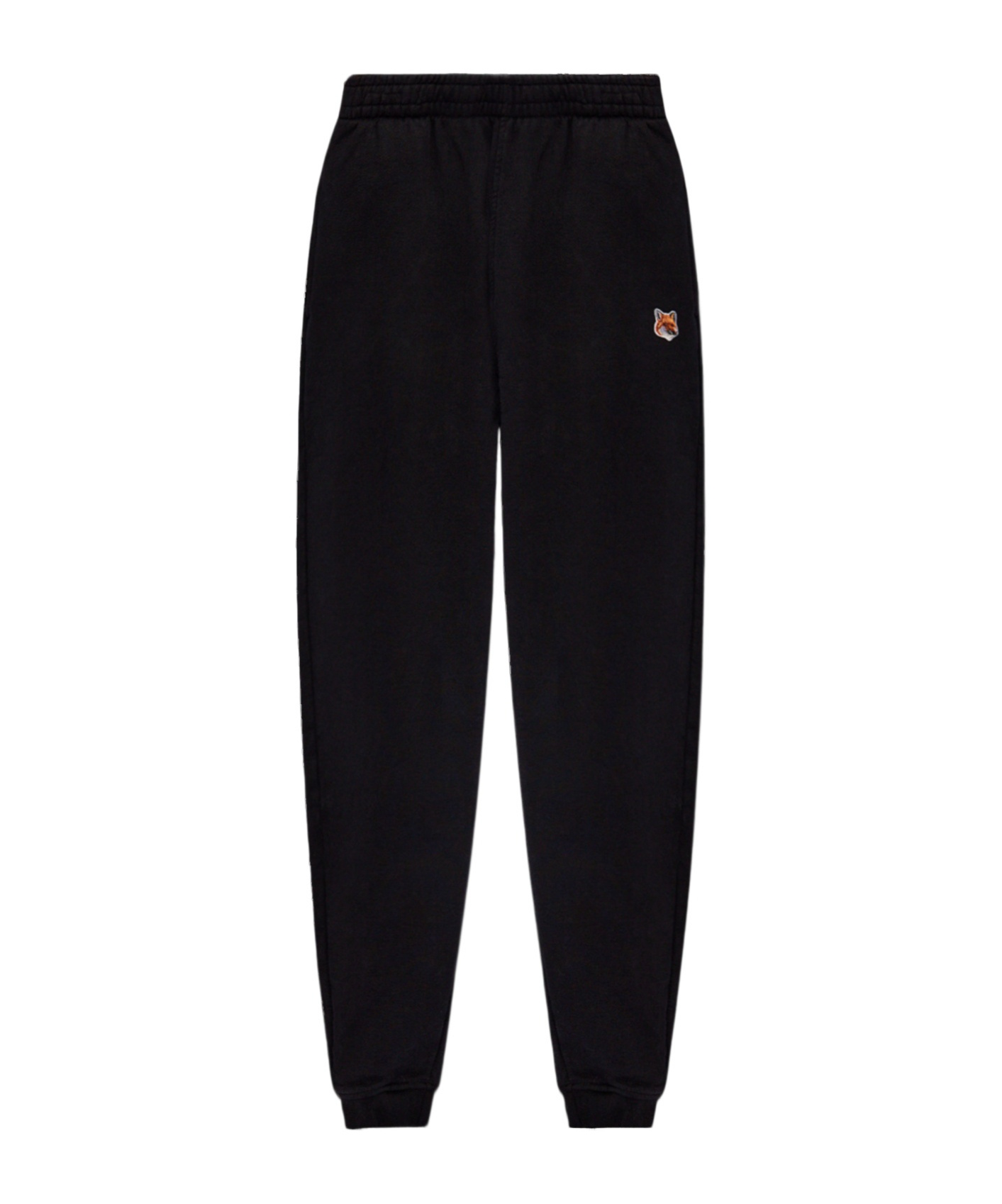 MAISON KITSUNÉ FOX-APPLIQUÉ TRACK PANTS