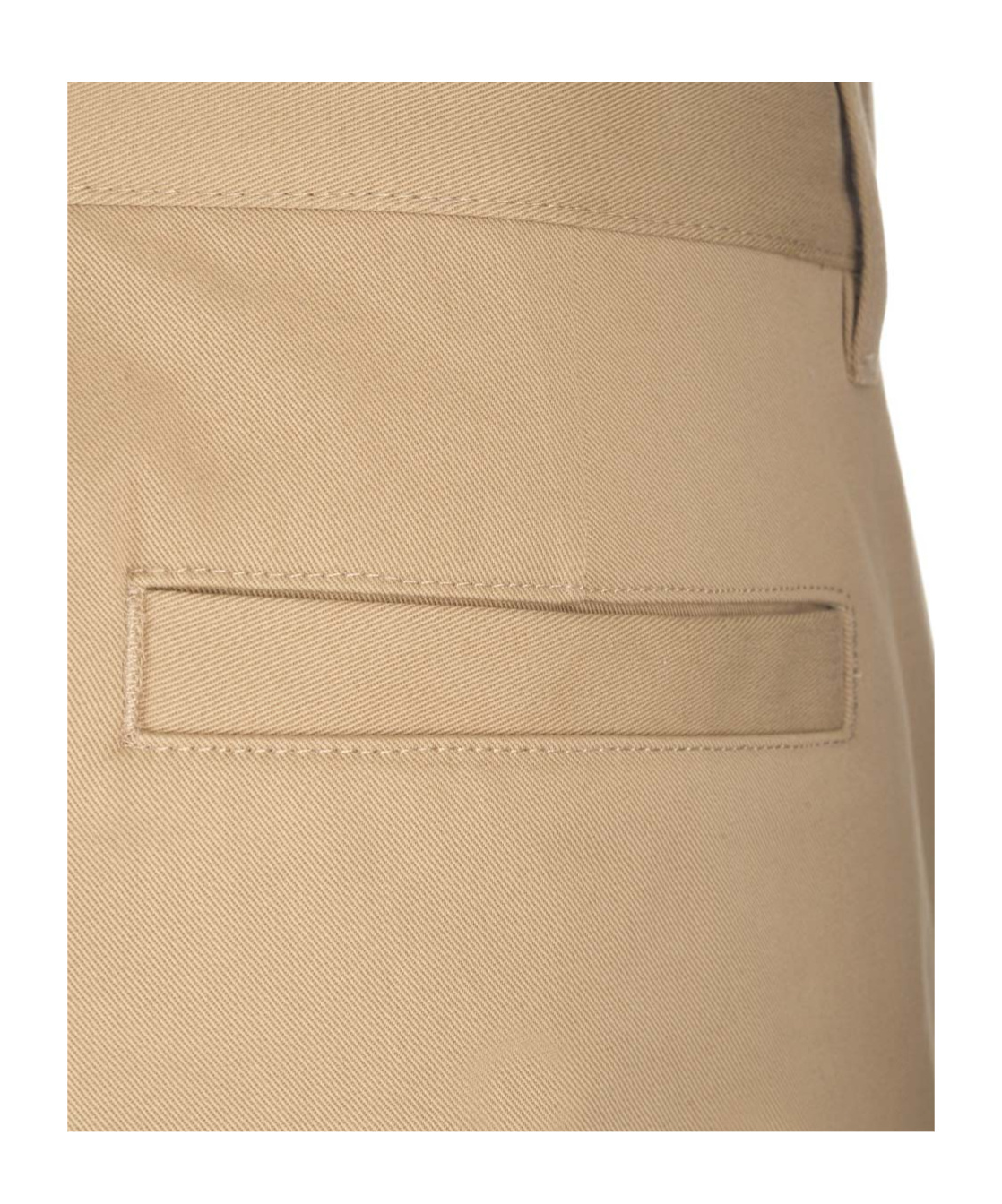 Shop Apc Straight-leg Cotton Trousers In Nude