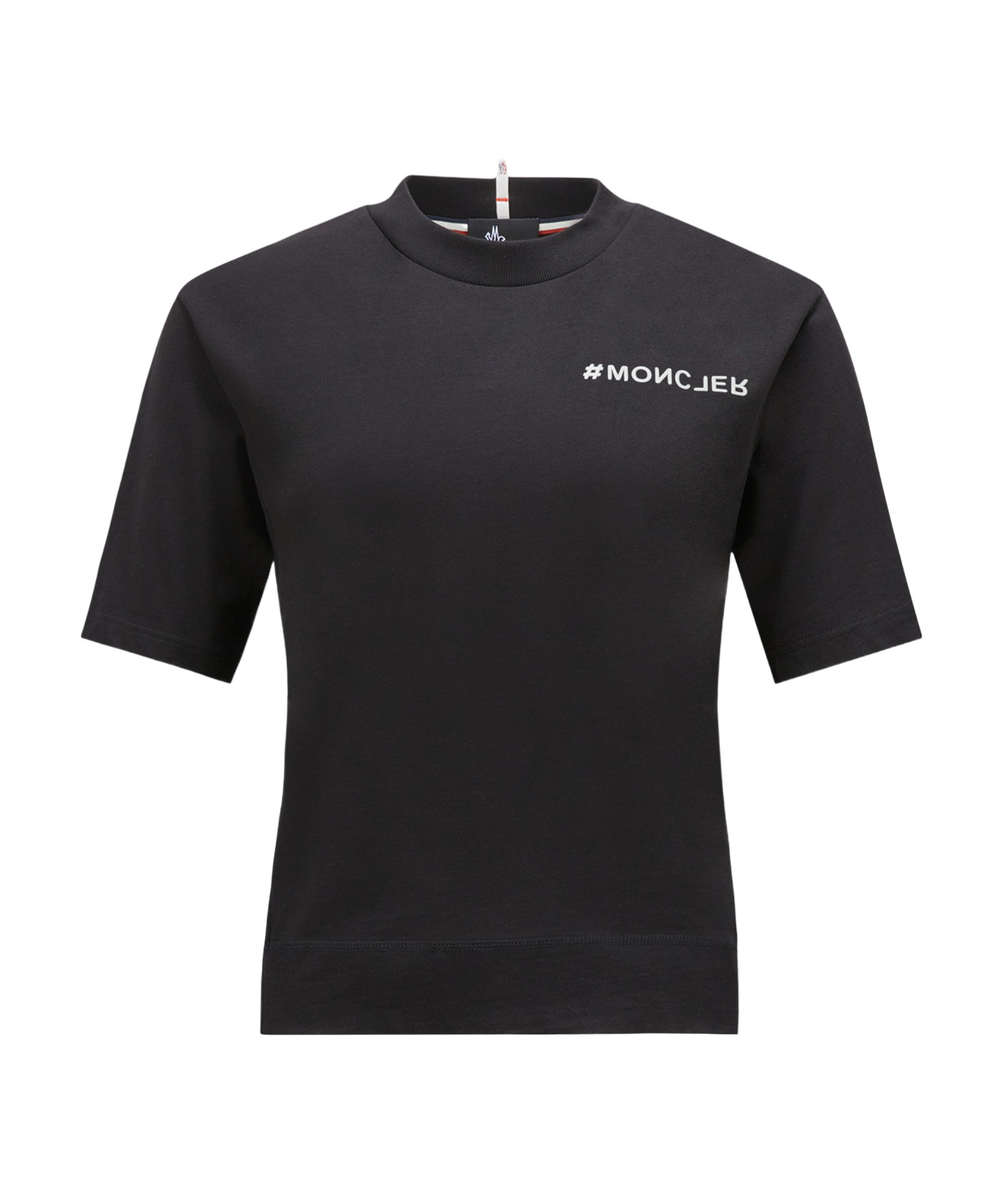 Moncler Logo T-shirt In Black