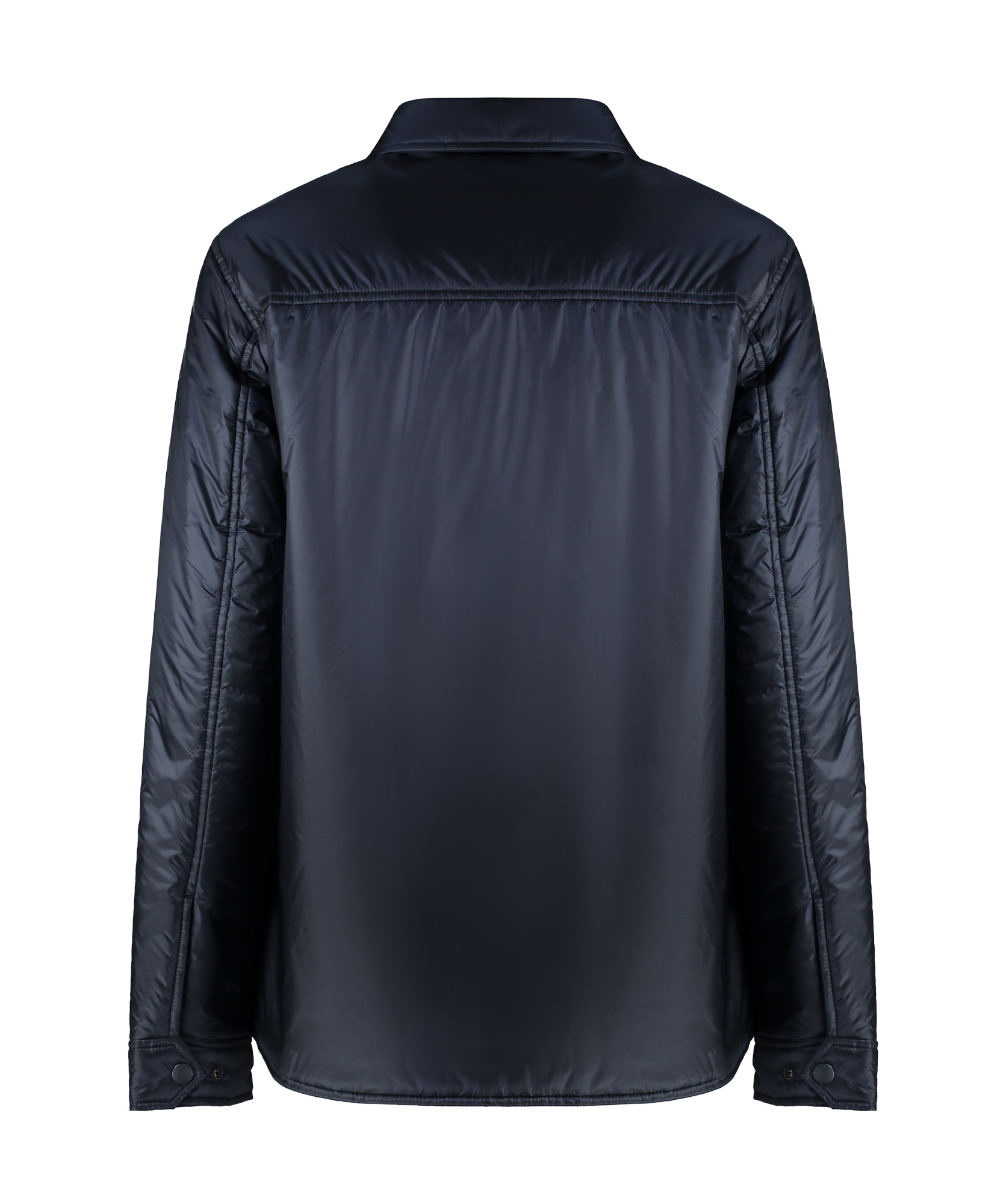Woolrich Padded Overshirt Jacket In Black