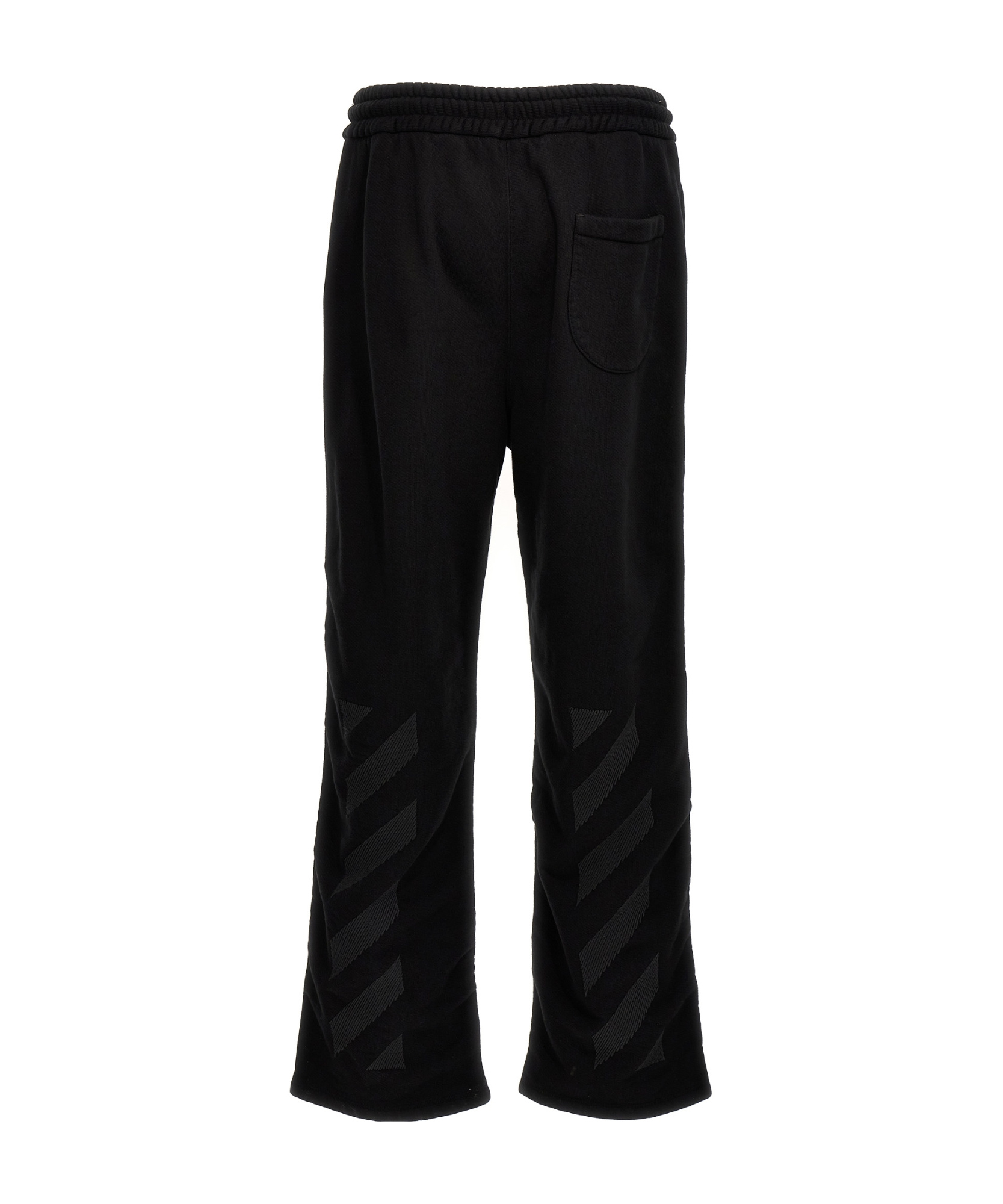 Off-white Diag-stripe Track Pants In Black