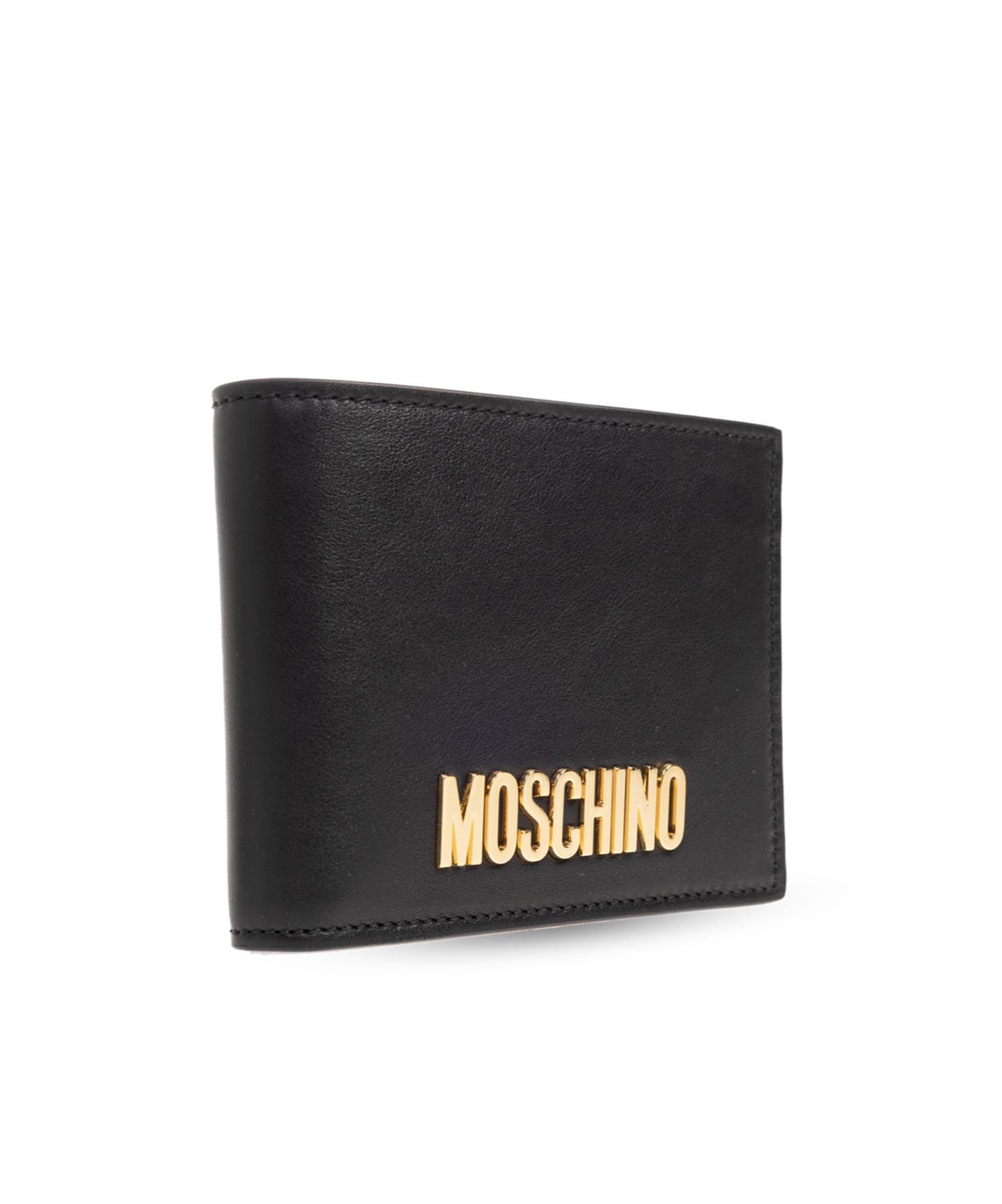 Moschino Bifold Wallet In Black
