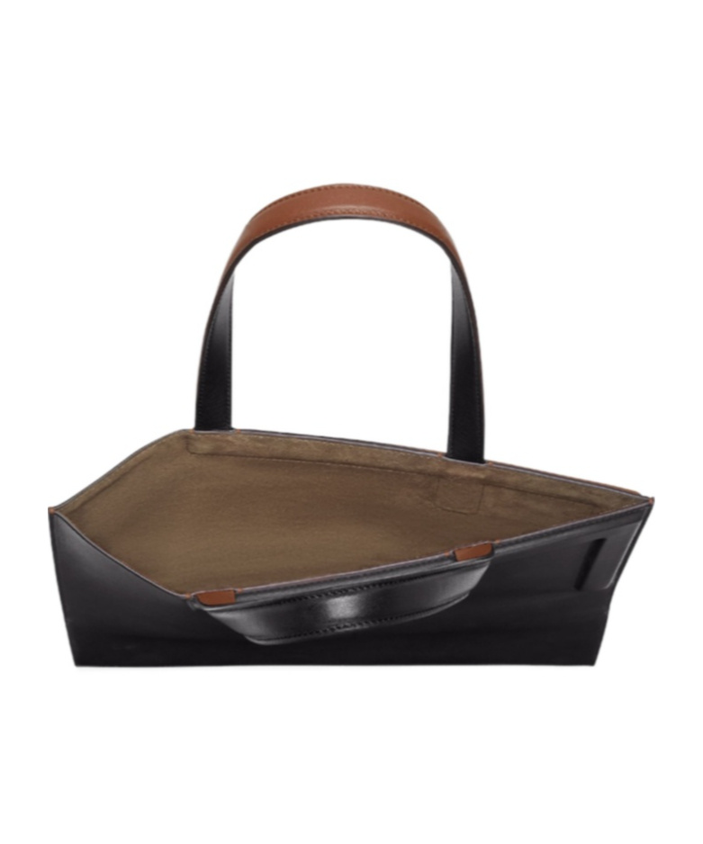 Shop Fendi Colour-block Leather Bag That Can Be Transformed In Black