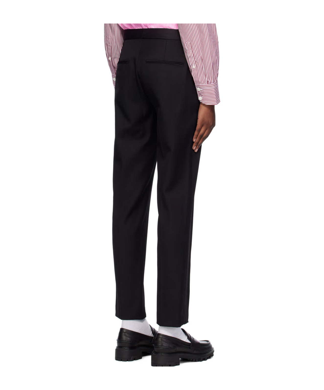 Rag & Bone Blaine Twill Casual Pants In Black