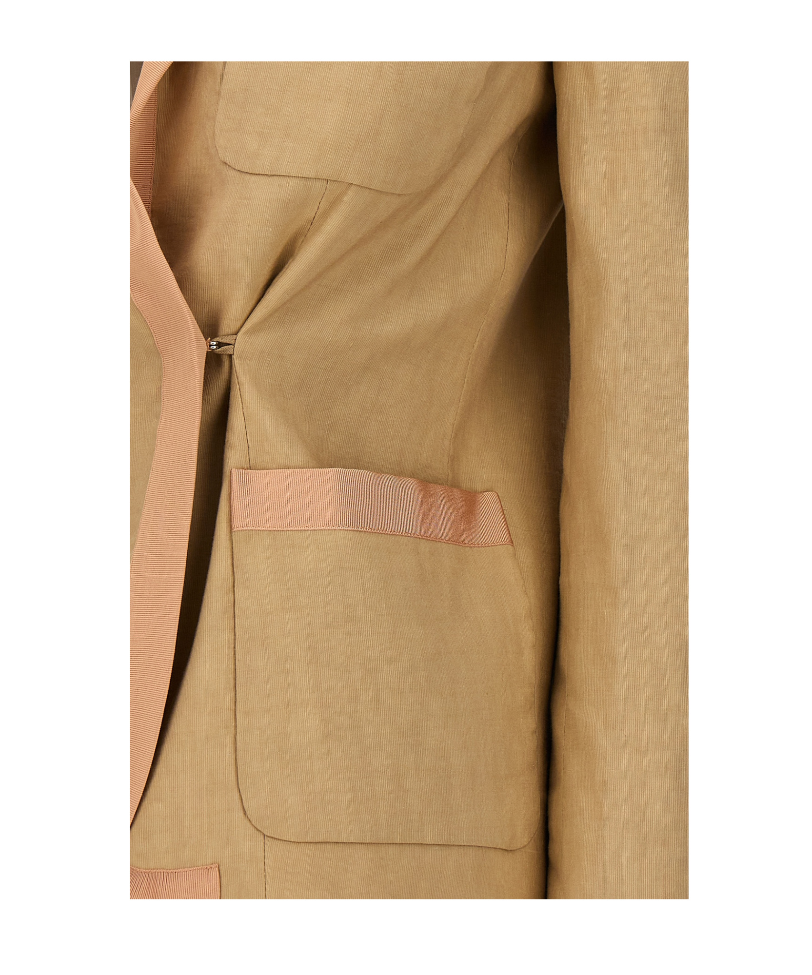 Dries Van Noten Bessie Blazer And Suits Beige In Nude