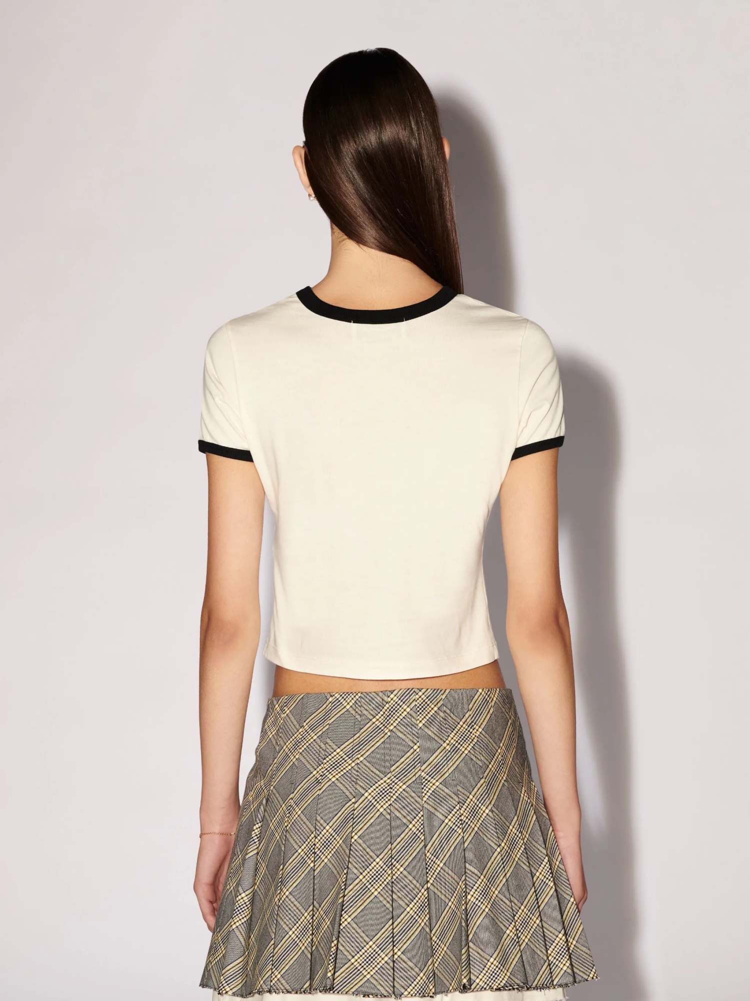 Ambush Emblem Print Cotton T-shirt In White