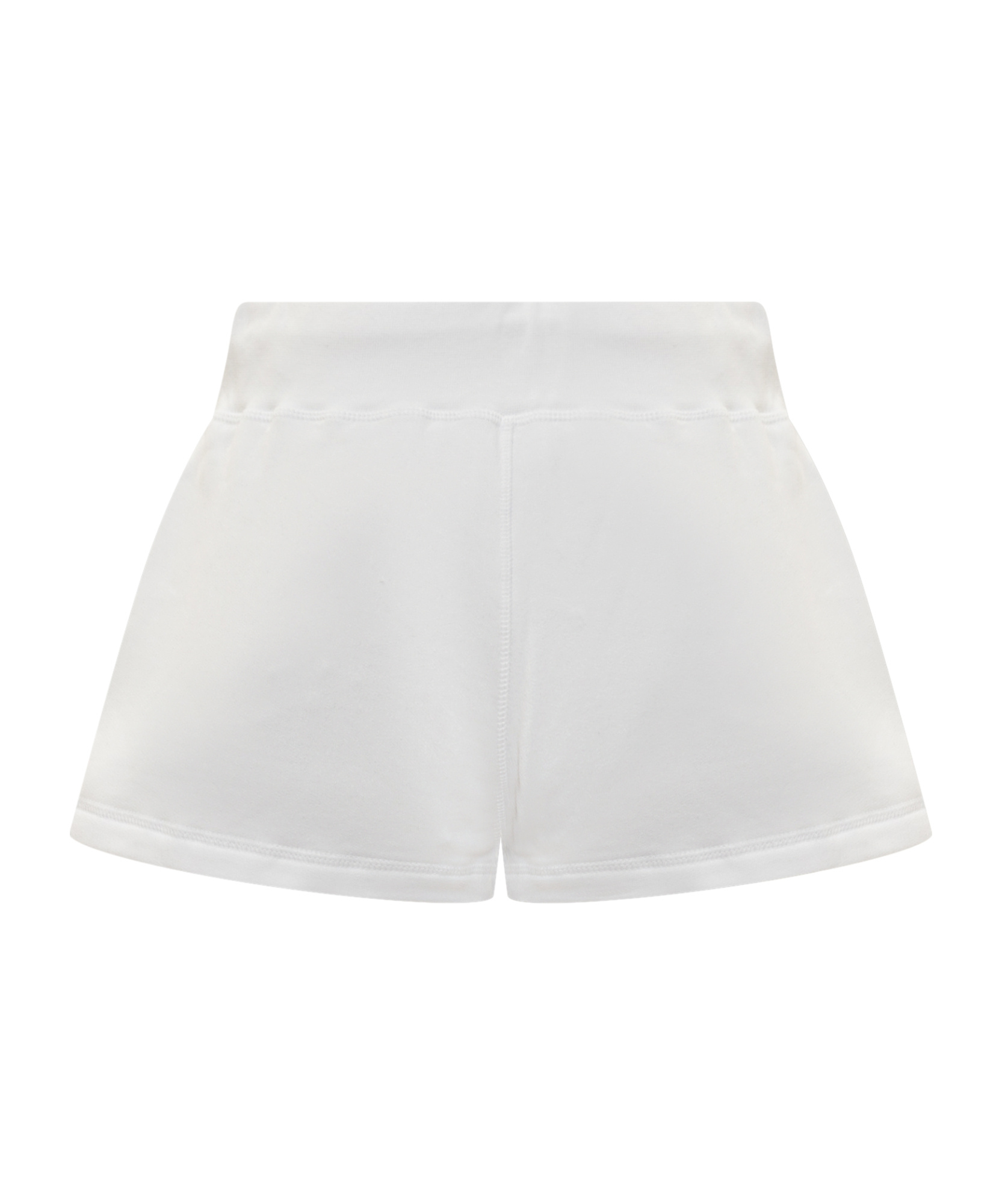 Dsquared2 Icon Logo Printed Drawstring Shorts In White