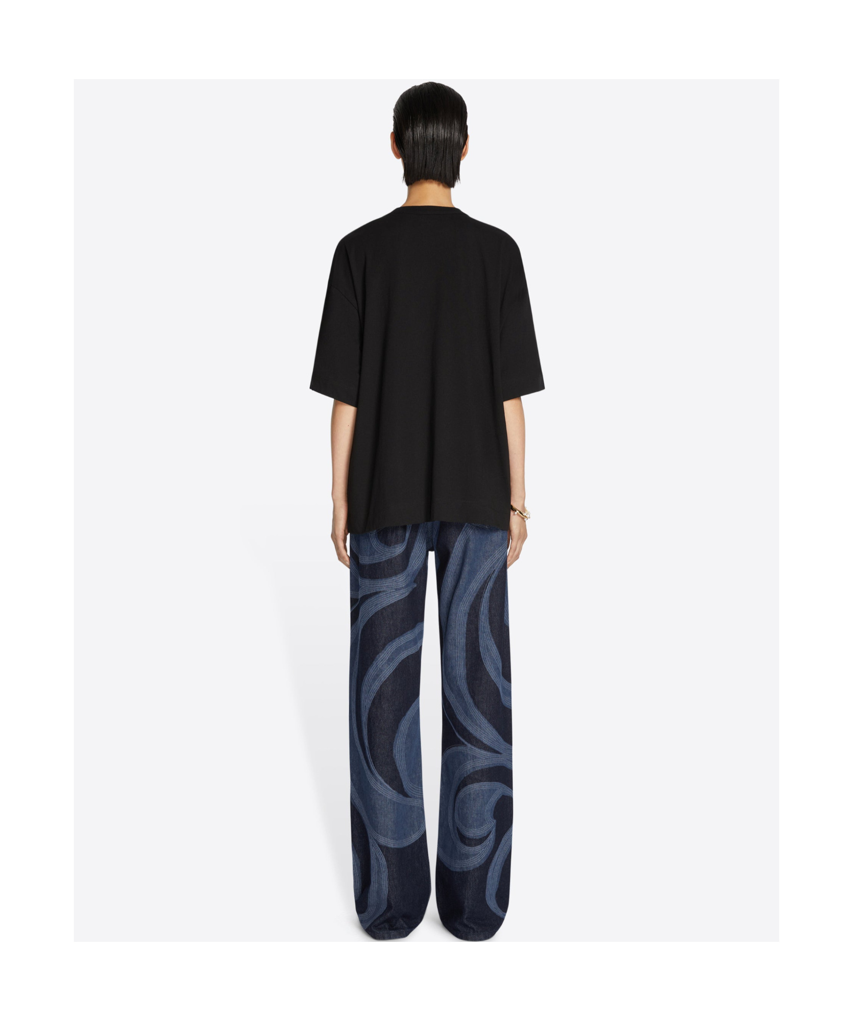 Dries Van Noten Habba T-shirt In Black
