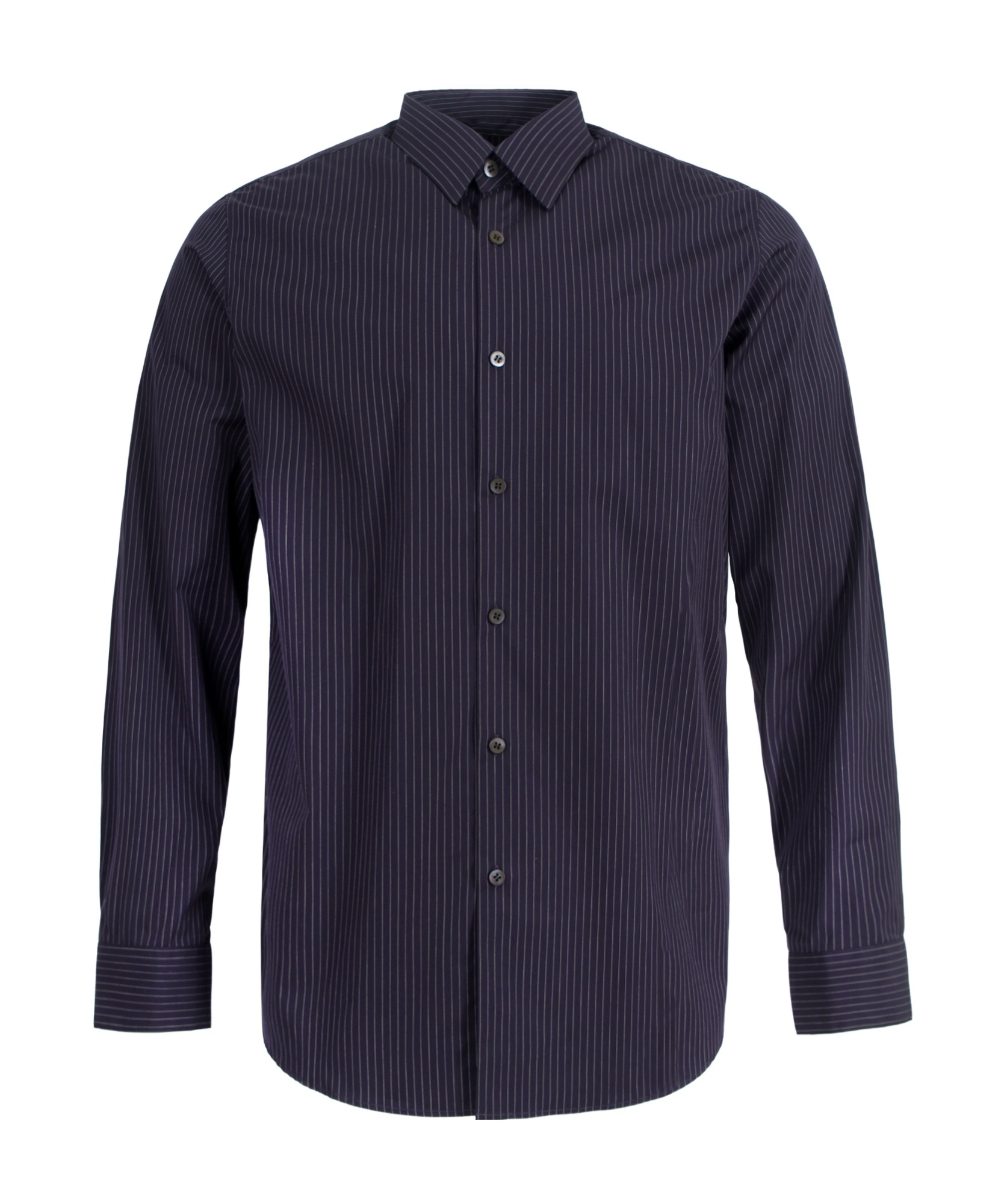 Dries Van Noten Striped Shirt In Black