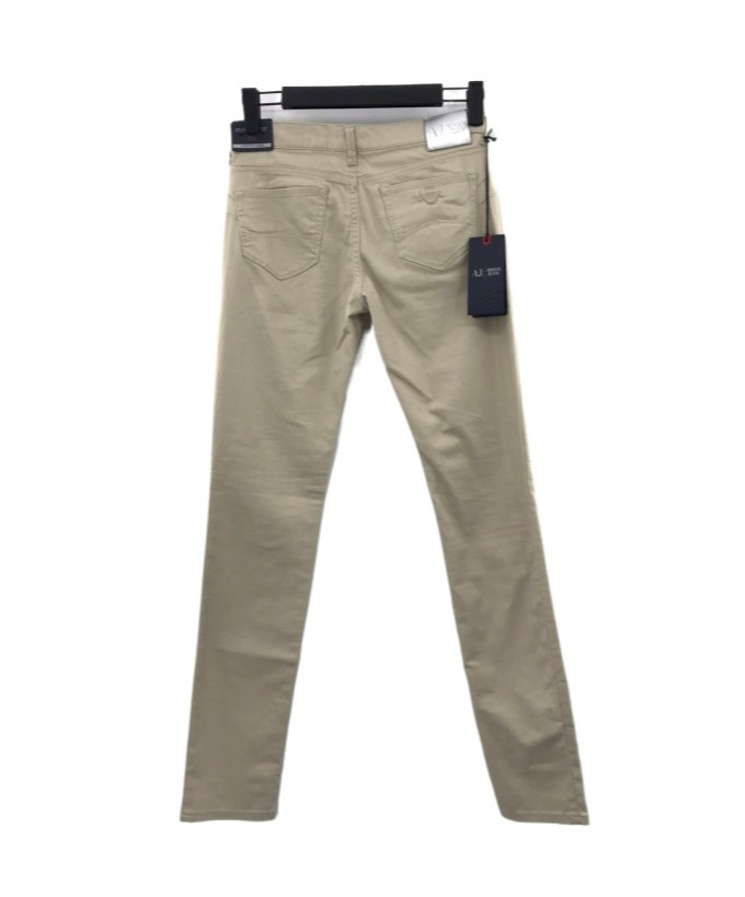 Armani Jeans Logo Jeans In Nude