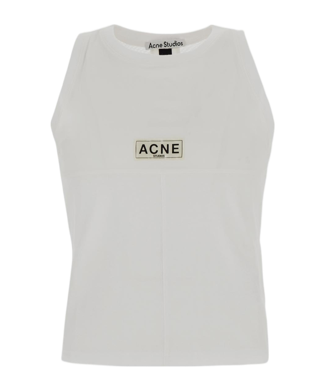 Acne Studios Ebot Tech Tank Top In White