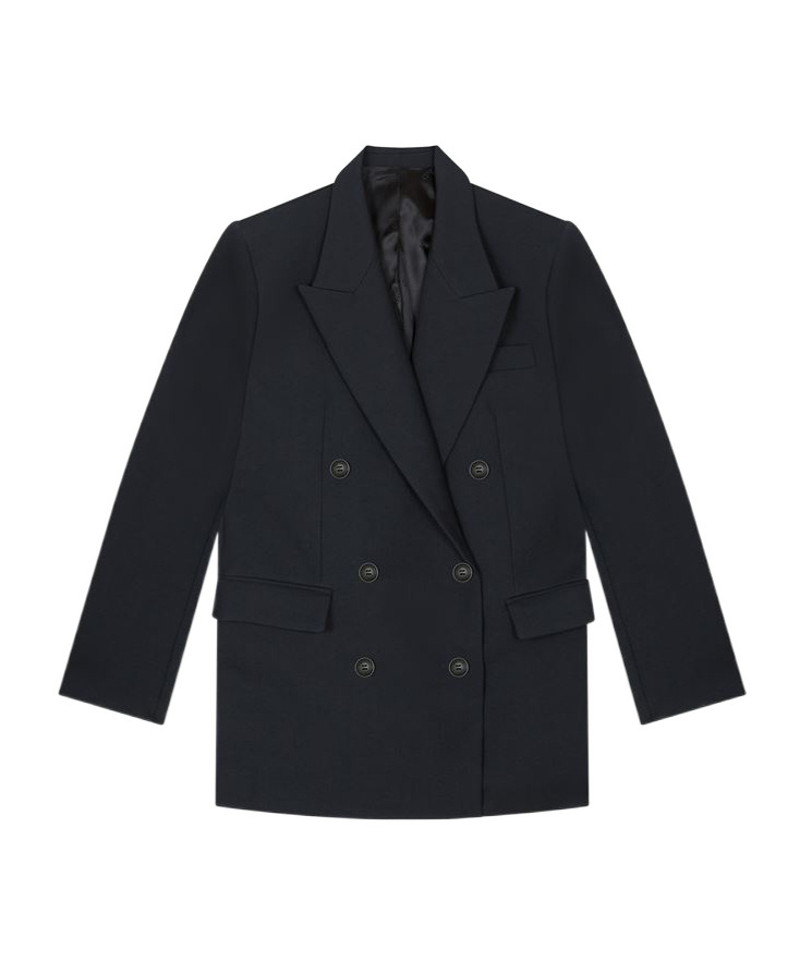 Isabel Marant Long-sleeved Suit Coat In Black