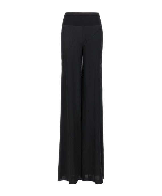 RICK OWENS BIAS FLARE-LEG TROUSERS