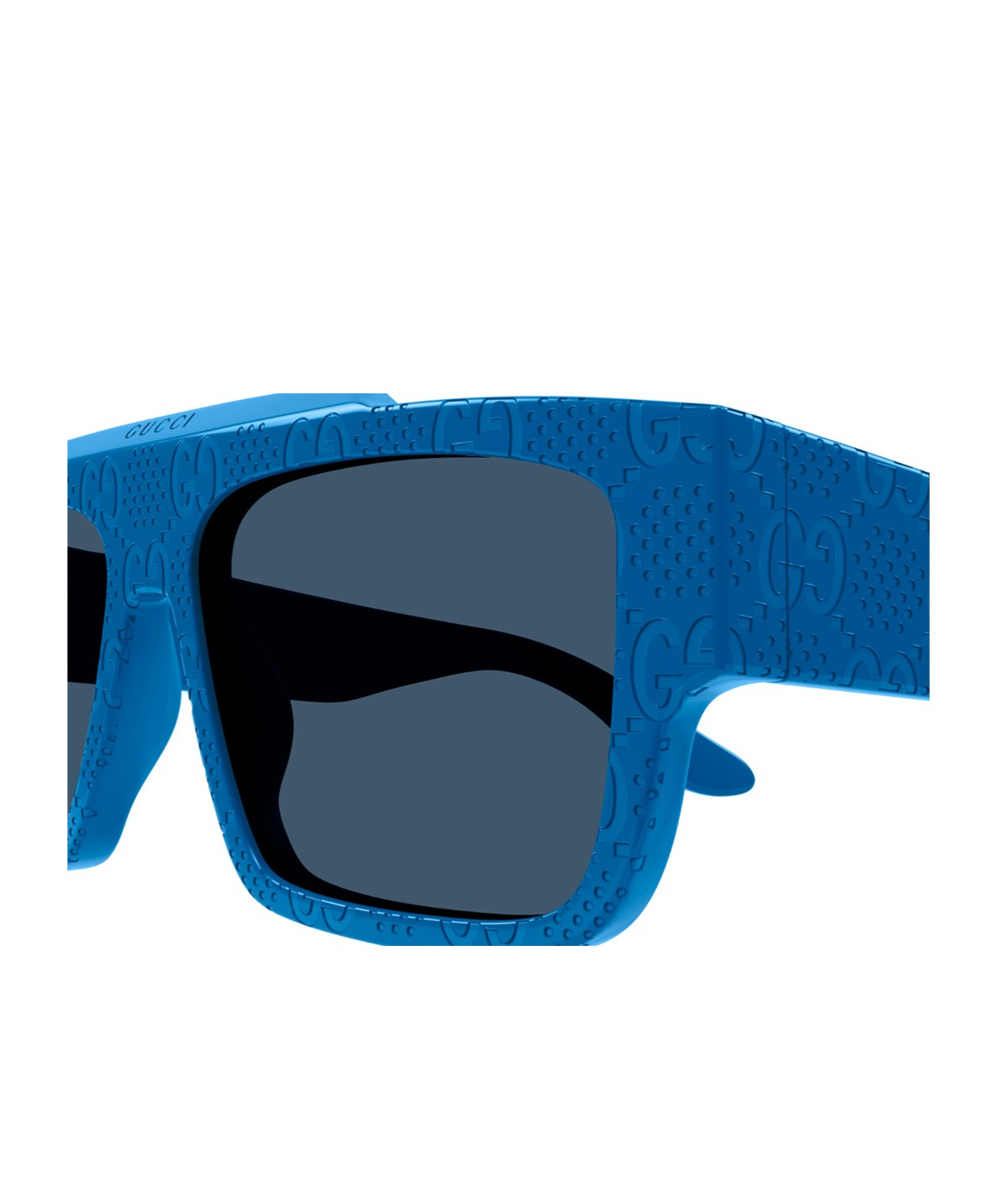 Gucci Eyewear Rectangular Frame Sunglasses In Blue