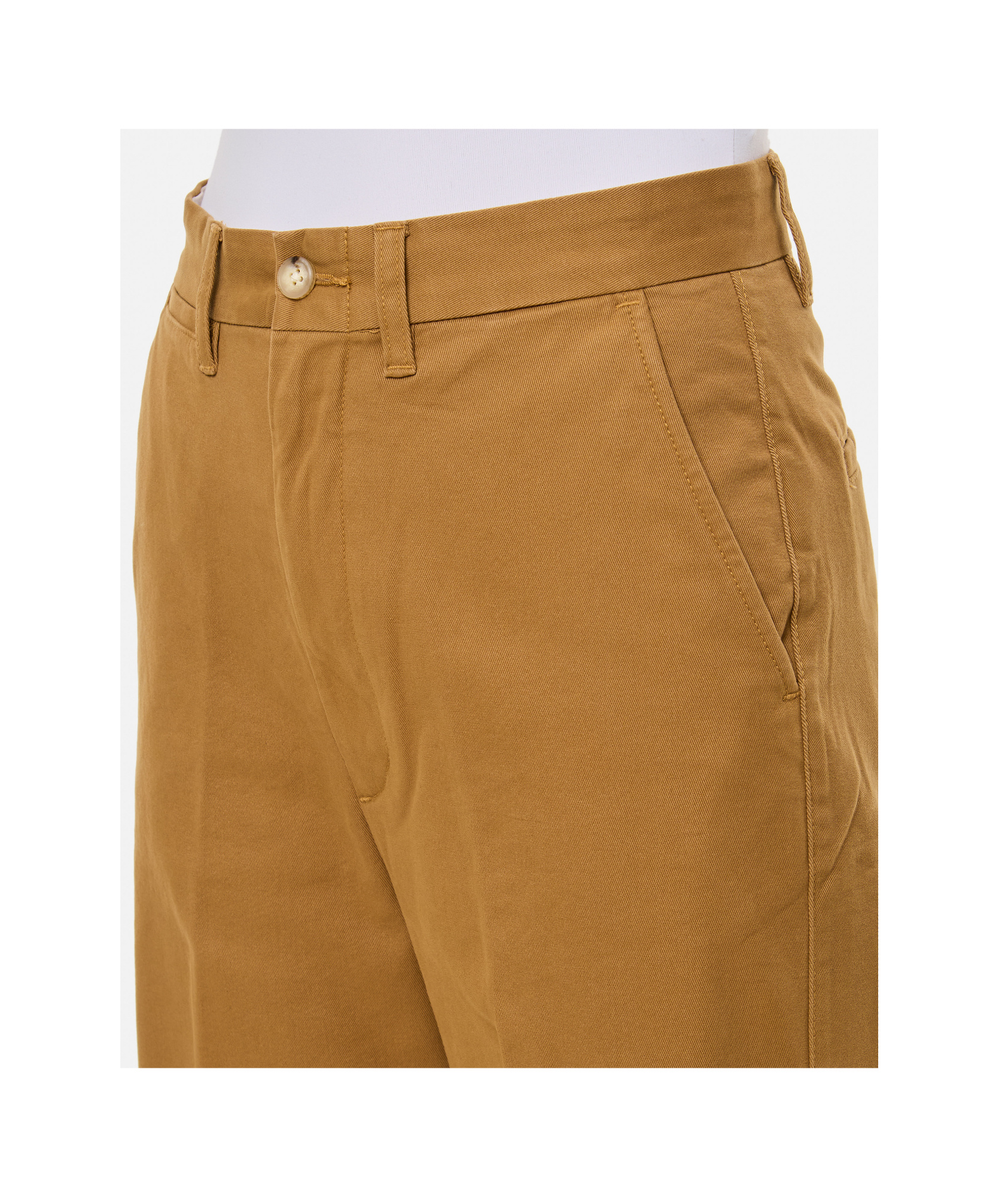 Polo Ralph Lauren High-waisted Cropped Trousers In Brown