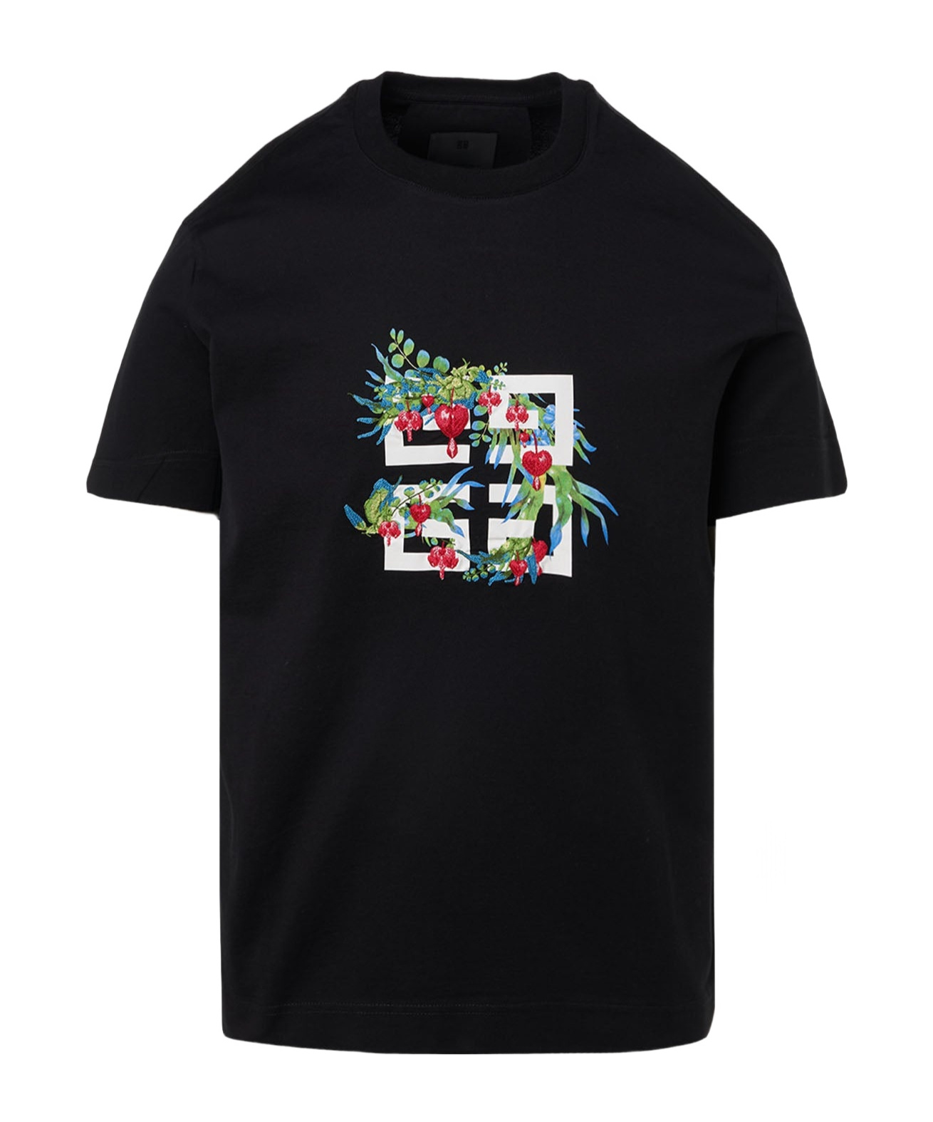 GIVENCHY GIVENCHY LOGO PRINTED CREWNECK T-SHIRT