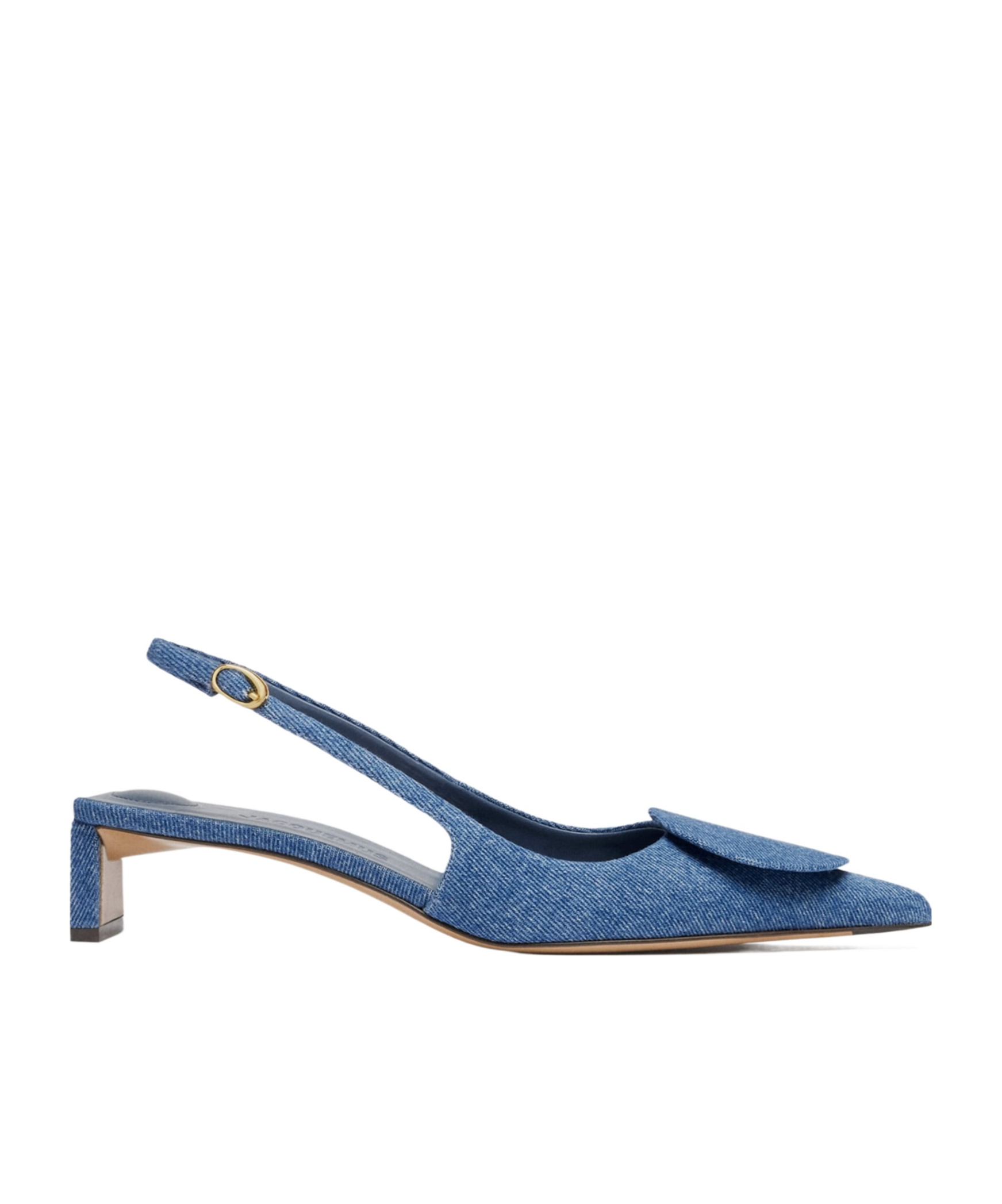 Jacquemus Les Slingbacks Duelo 40mm Pumps In Blue