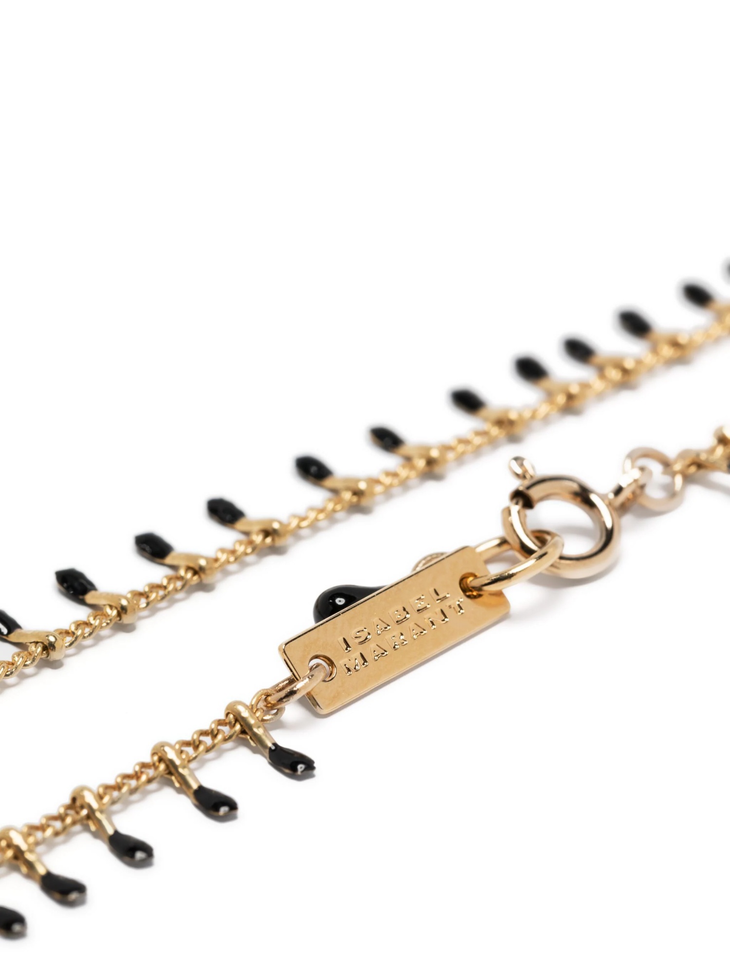 Isabel Marant Casablanca Beaded Necklace In Yellow