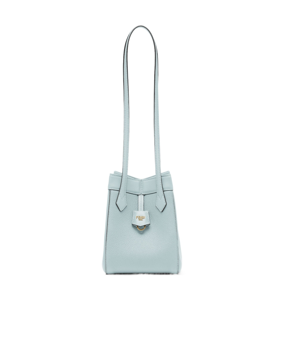 Fendi Origami Mini Bucket Bag In Blue