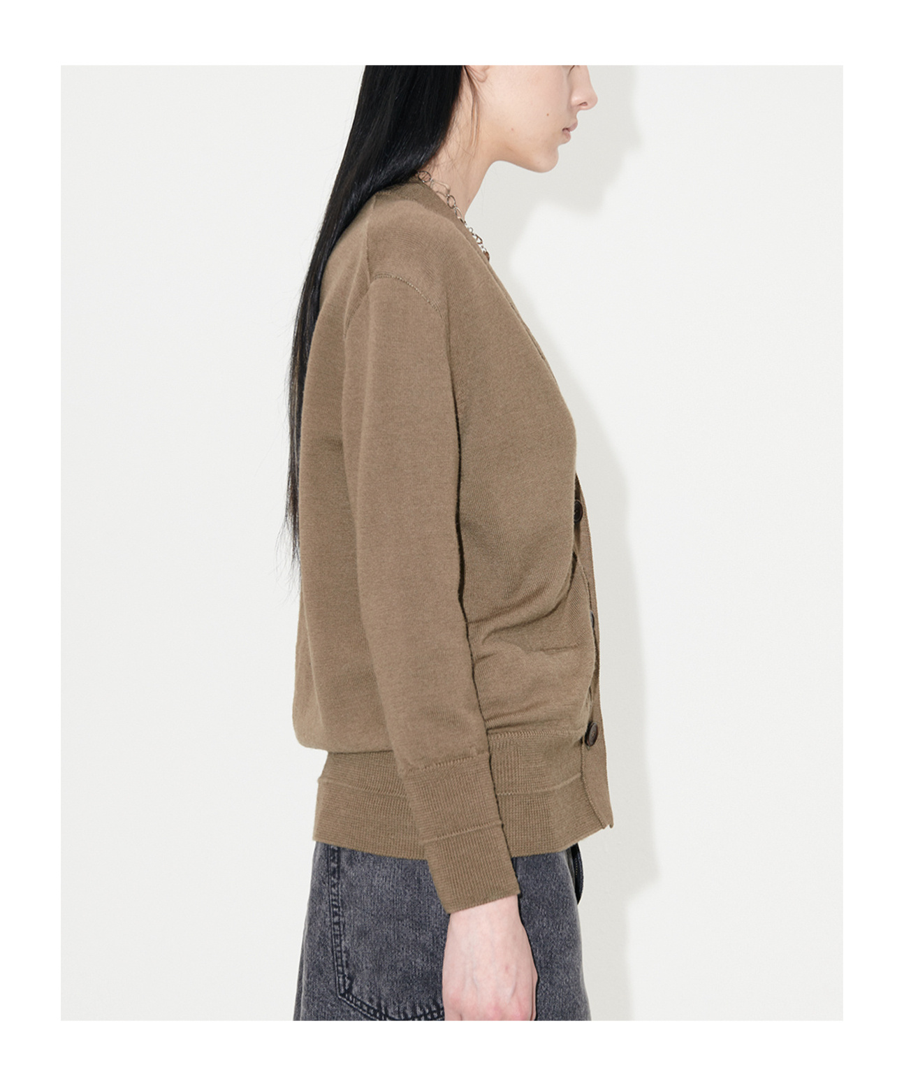 Shop Our Legacy Knitted Button-up Cardigan In Green