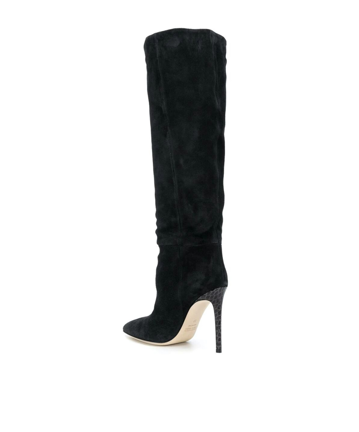 Shop Paris Texas High-heeled Boots In Black