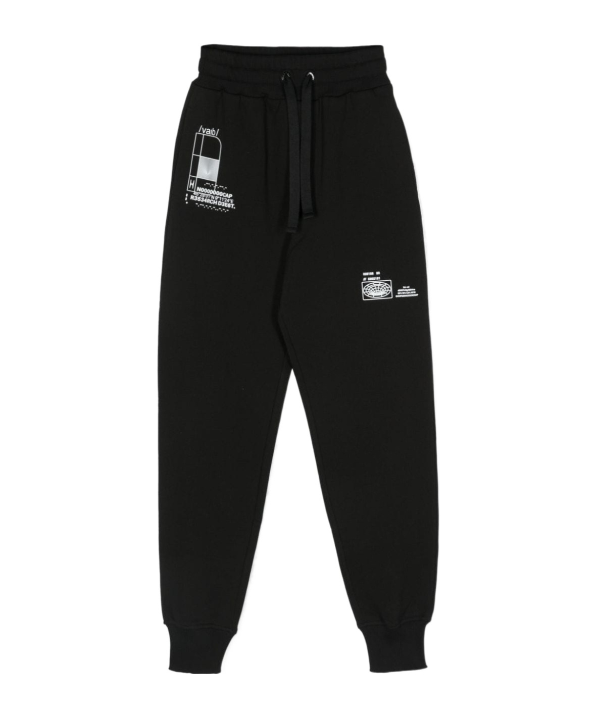 Dolce & Gabbana Dgvib3 Cotton Track Pants In Black