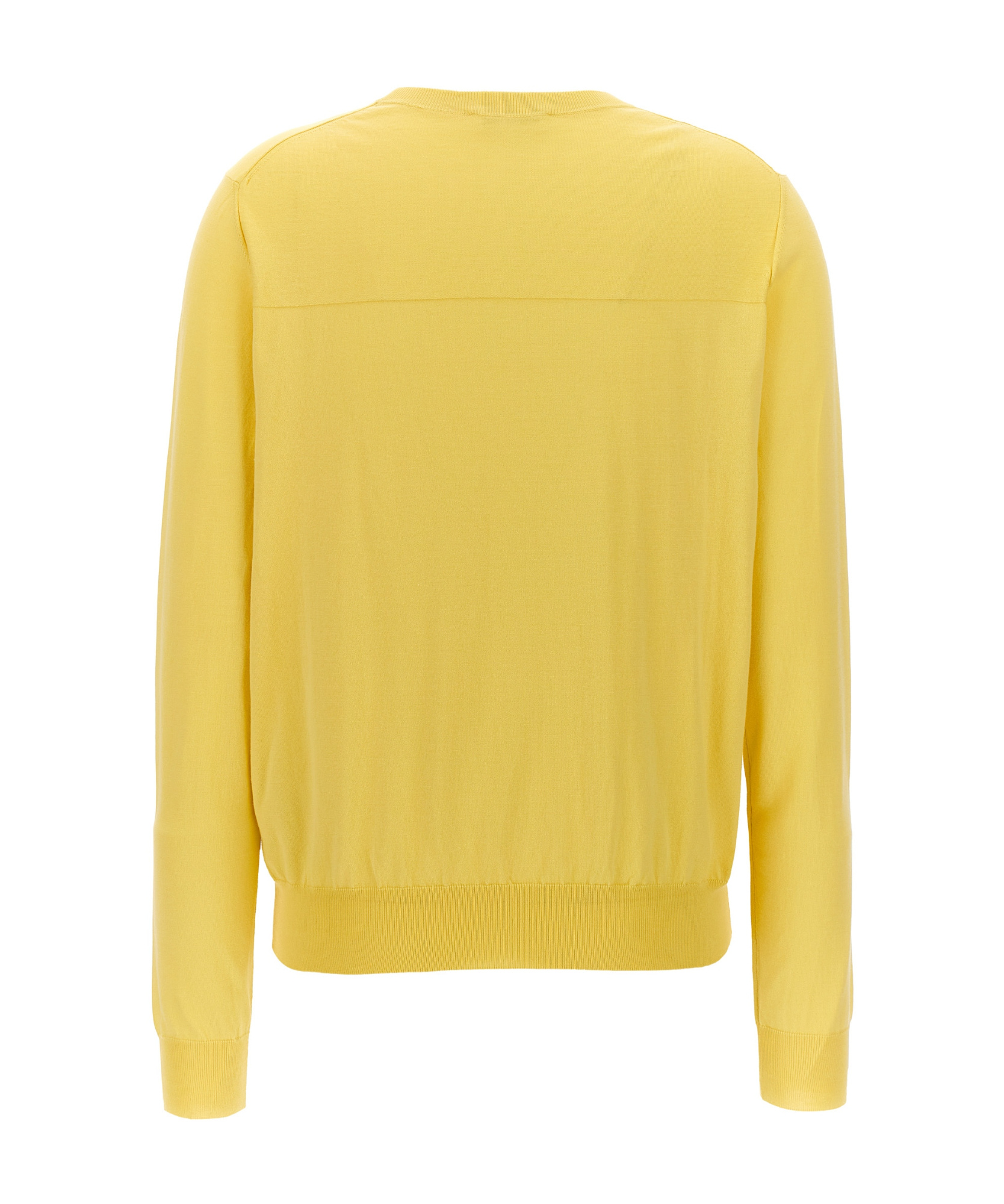 Jil Sander Women Round-neck Sweater In Yellow