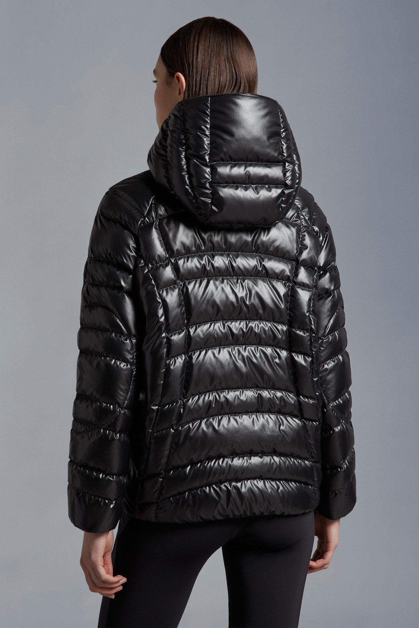 Moncler Narlay Padded Down Jacket In Black