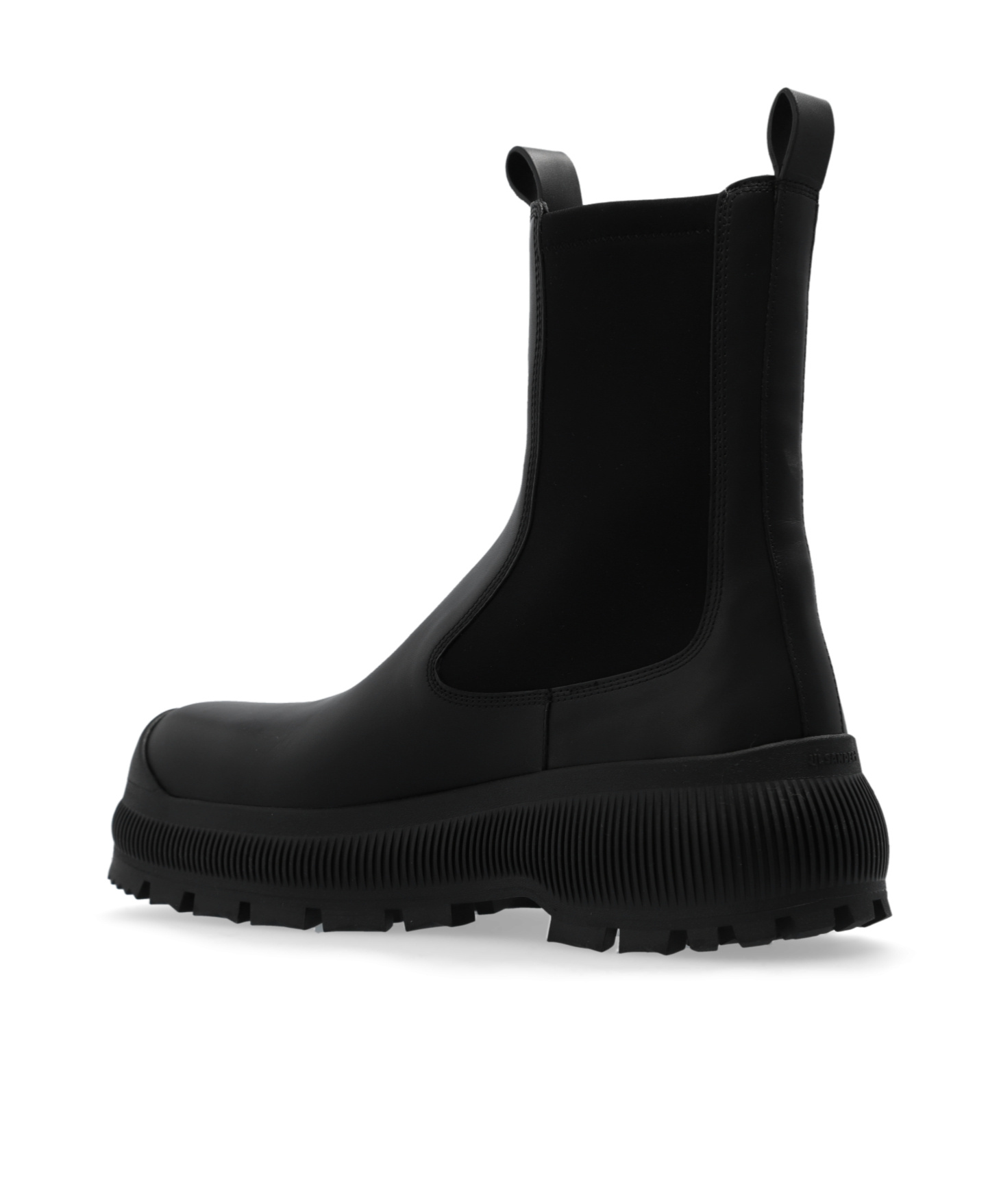 Jil Sander Chelsea Boot In Black