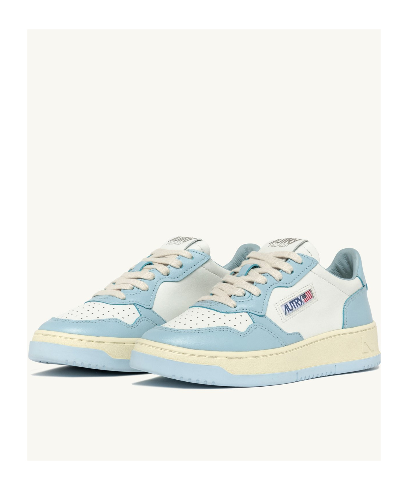 Autry Medalist Low Low-top Sneakers In Blue