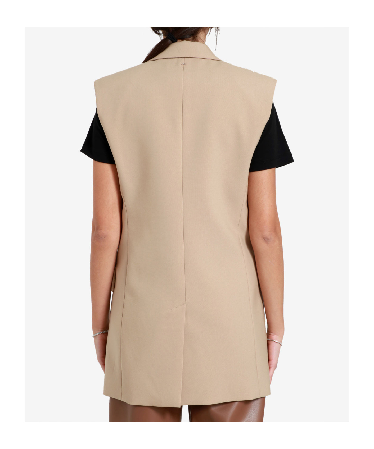 Sportmax Jacket In Nude
