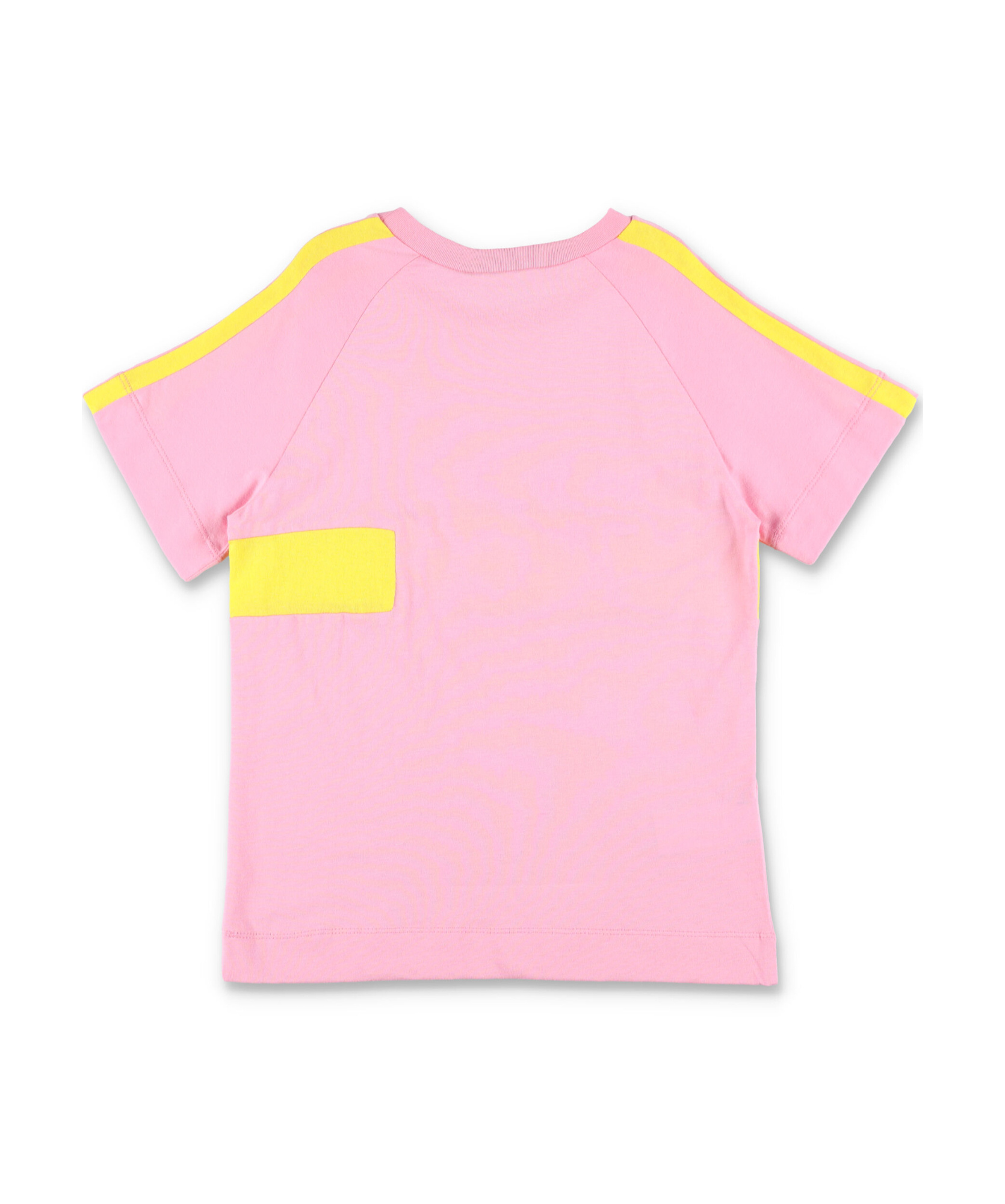 Marni Colour-block Logo-print T-shirt In Pink