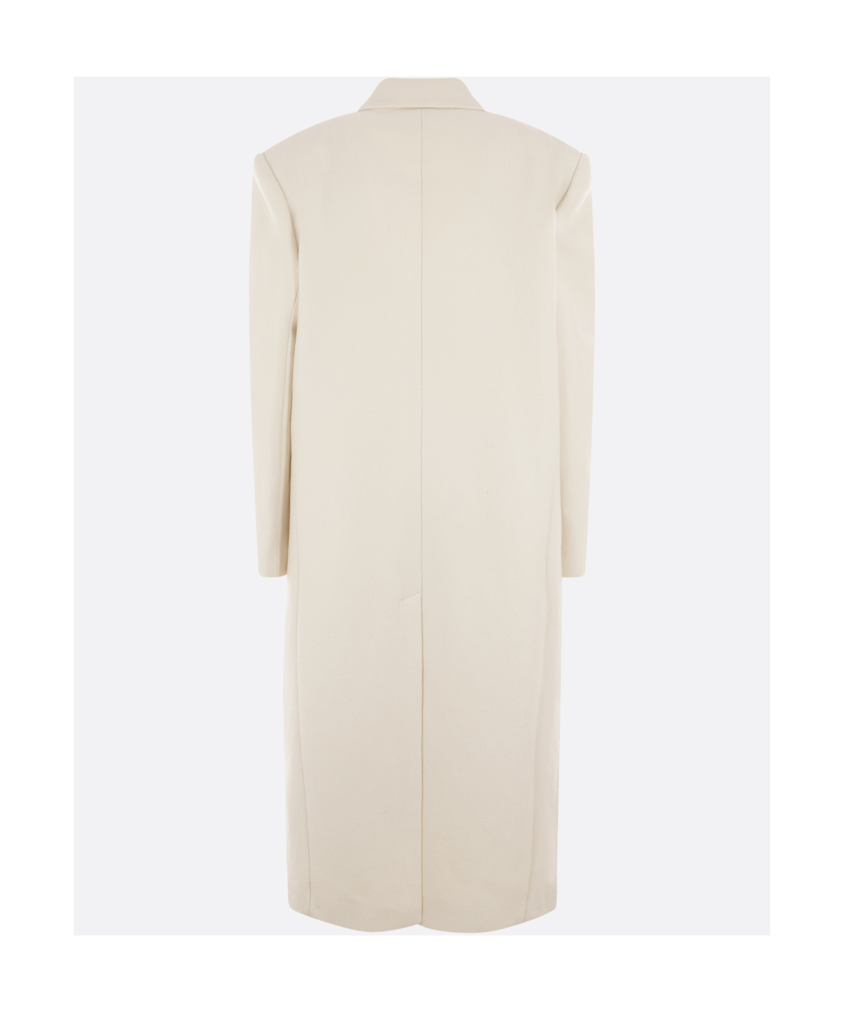 Red Valentino Tailored Single-breasted Coat In White