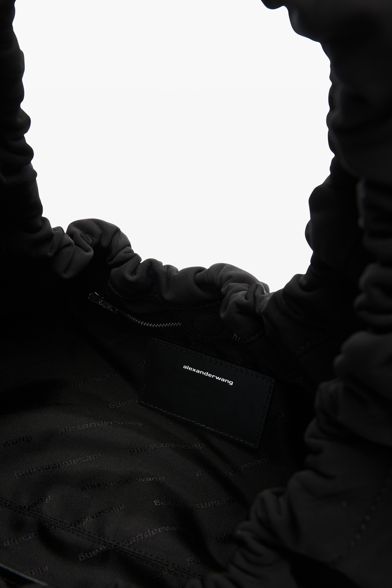 Alexander Wang Crescent Medium Shoulder Bag In Black