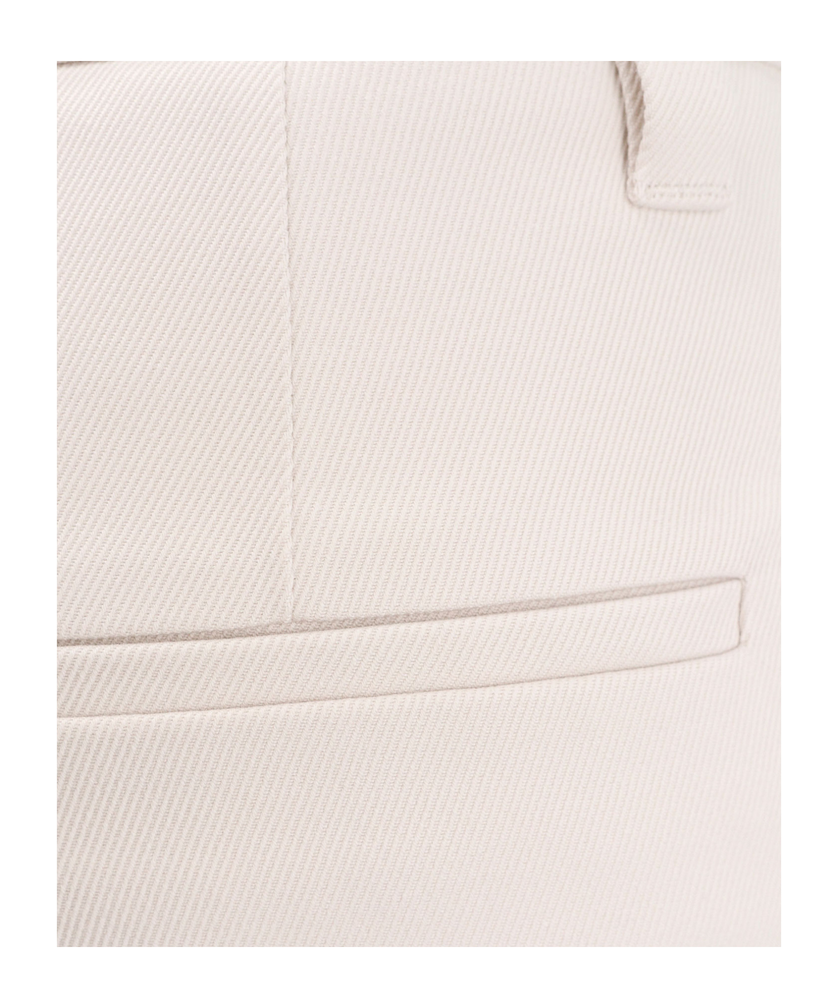 Brunello Cucinelli Slim-fit Cropped Cotton Trousers In White