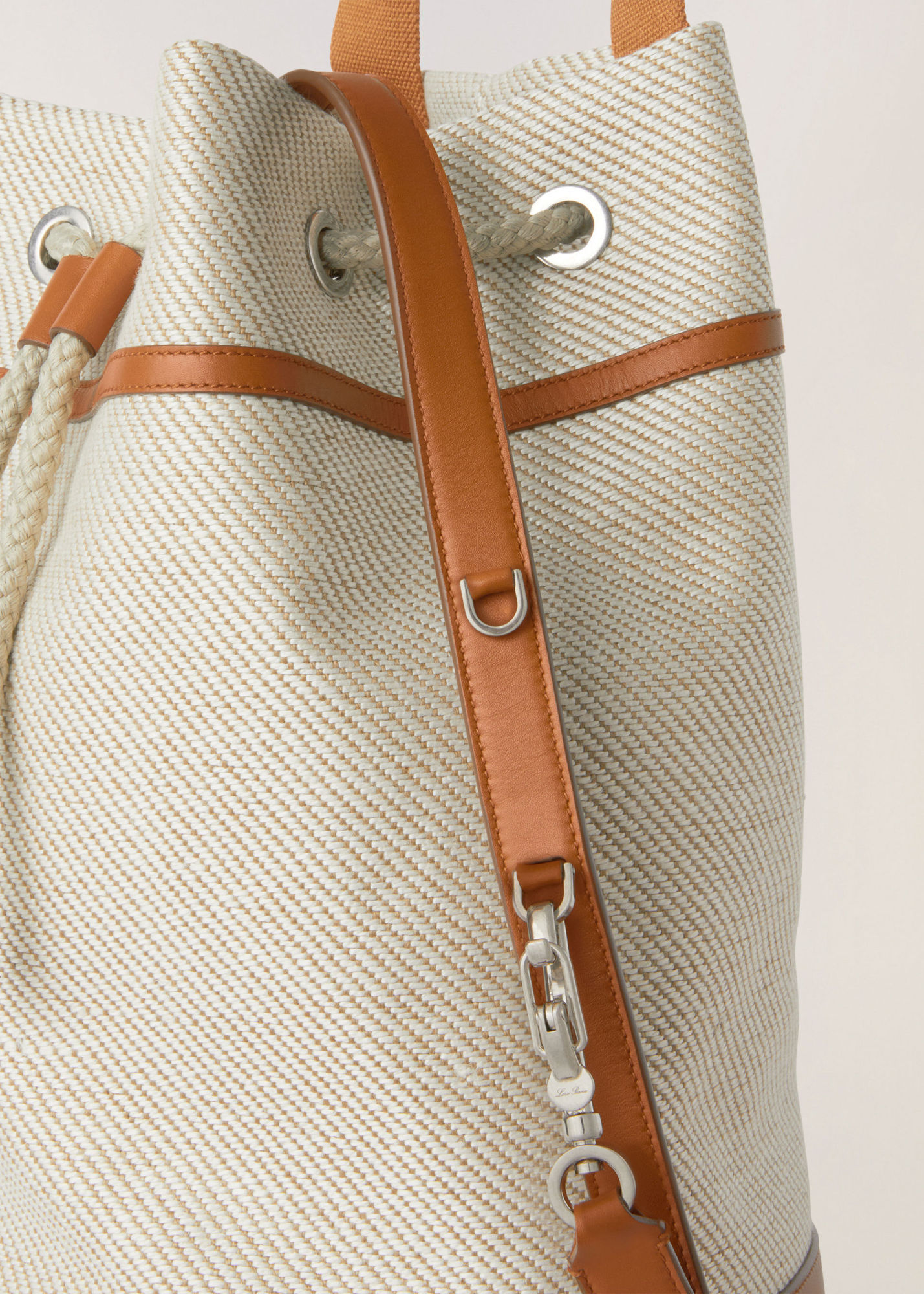 Loro Piana Logo Shoulder Bag