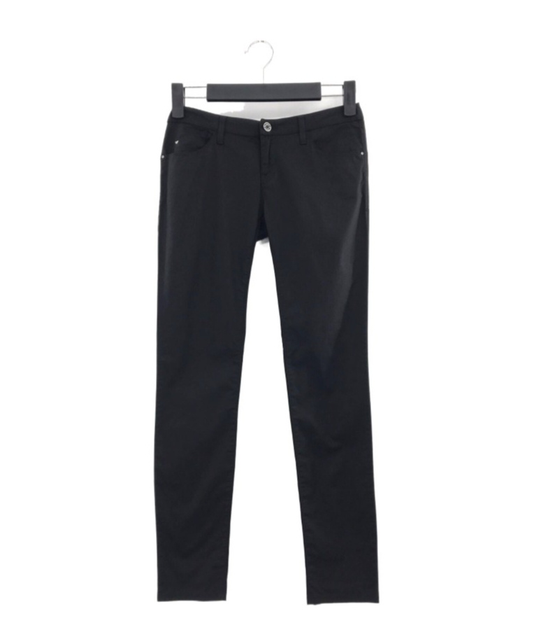 Armani Jeans Logo Brand Jeans In Black
