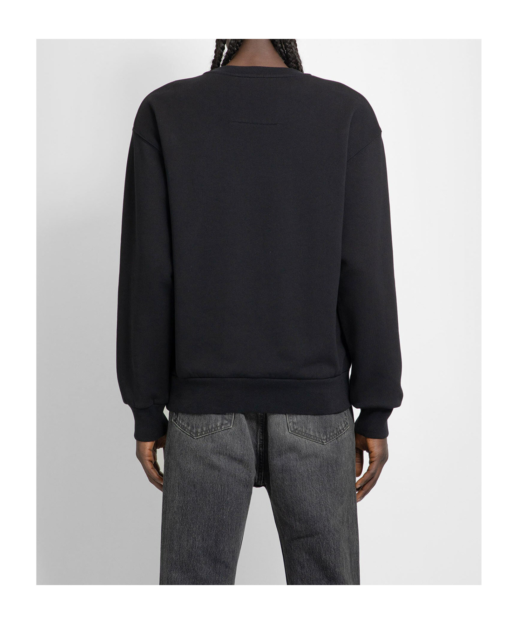 Givenchy Graphic Printed Crewneck Sweatshirt In Black
