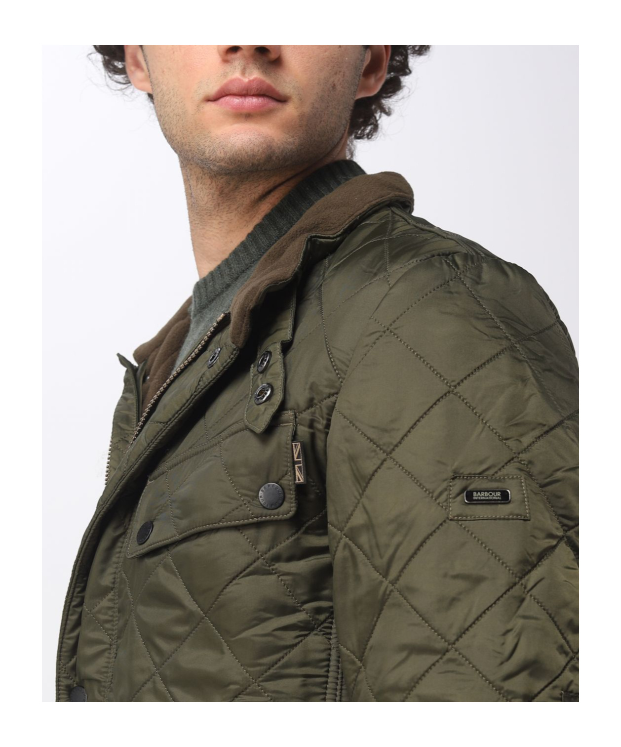 BARBOUR LONG-SLEEVED CASUAL JACKET