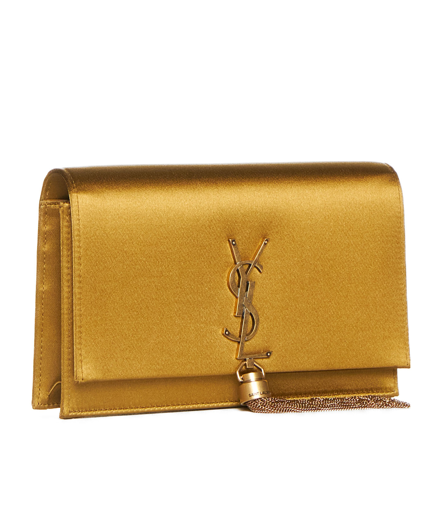 Saint Laurent Flip Shoulder Bag In Orange