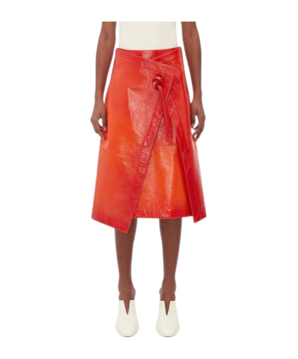 BOTTEGA VENETA KNOT DETAIL SKIRT