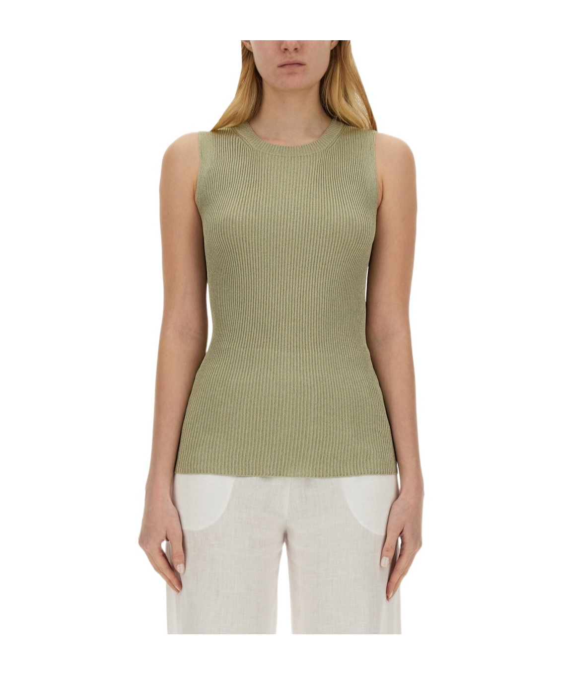 Fabiana Filippi Knitted Tops. In Green