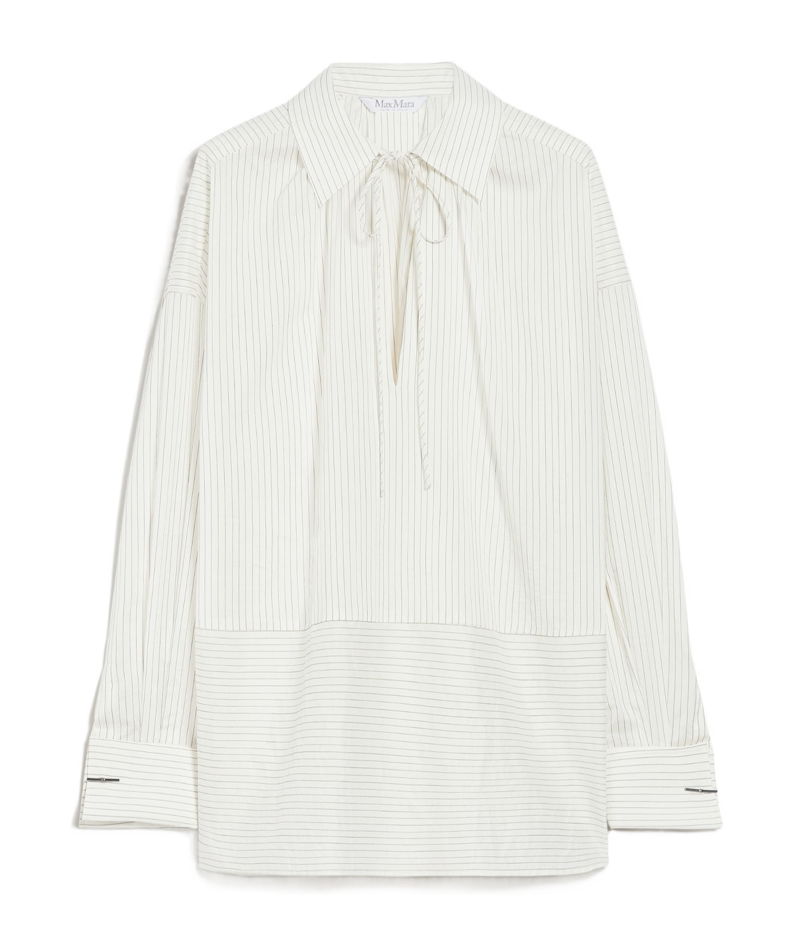 Max Mara Saletta Blouse In White