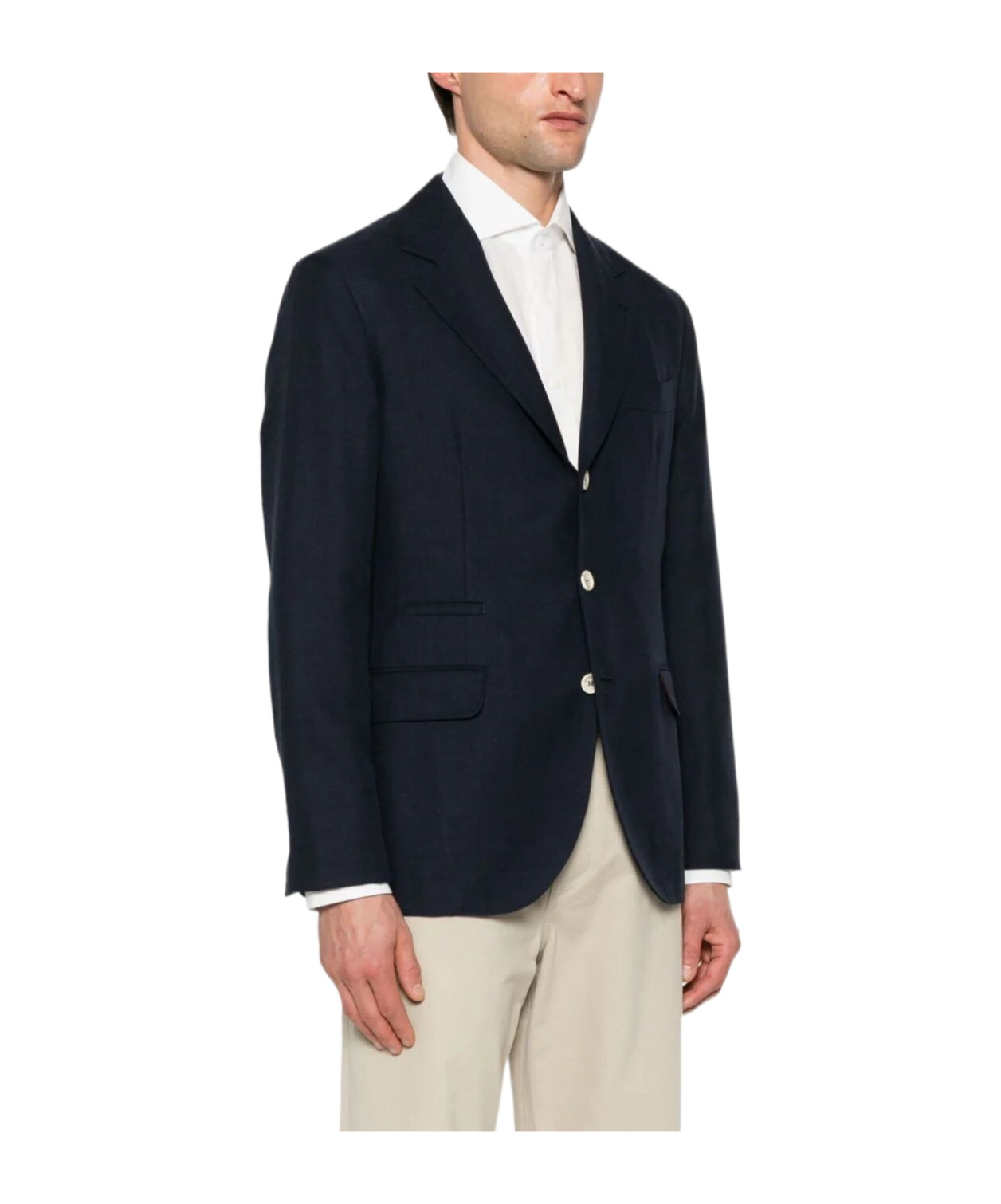 Brunello Cucinelli Single-breasted Blazer In Black